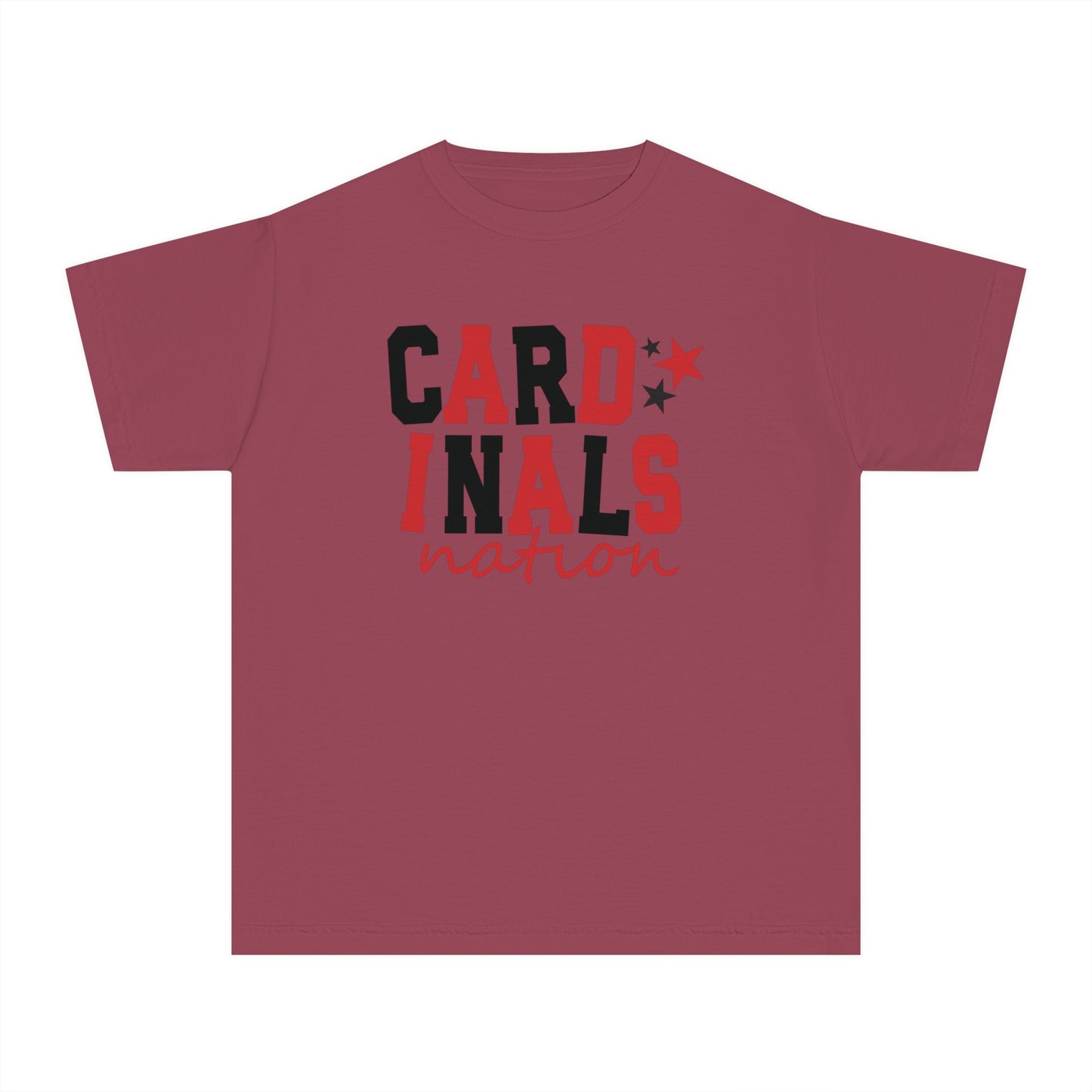 Cardinals Nation - Comfort Colors Youth Tee