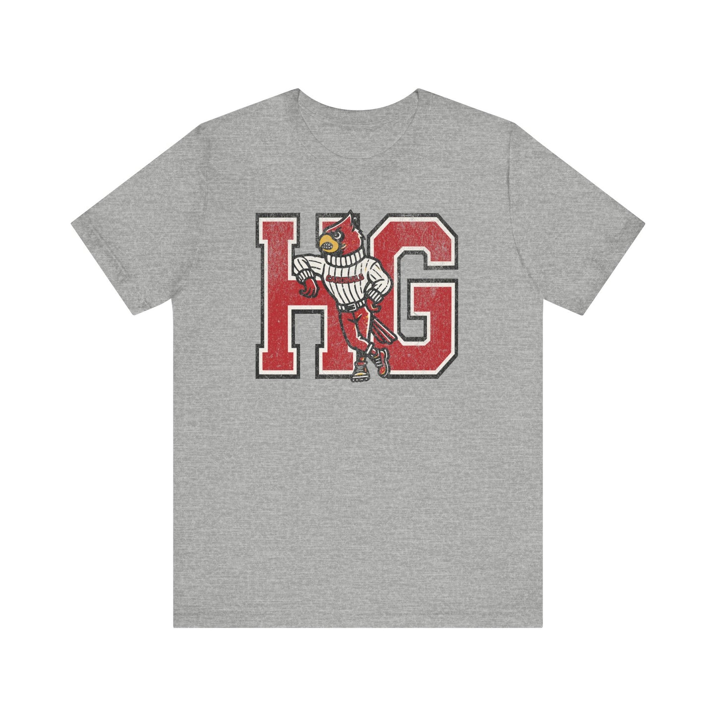 Vintage Cardinal HG - Bella + Canvas Short Sleeve Tee