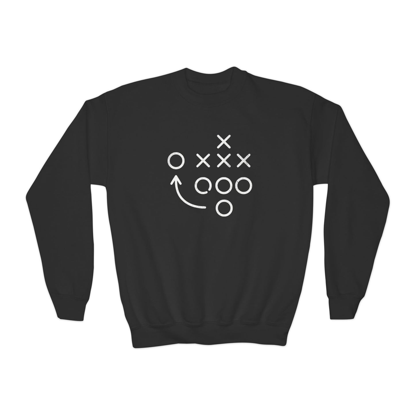 Football Play - Youth Crew Sweatshirt
