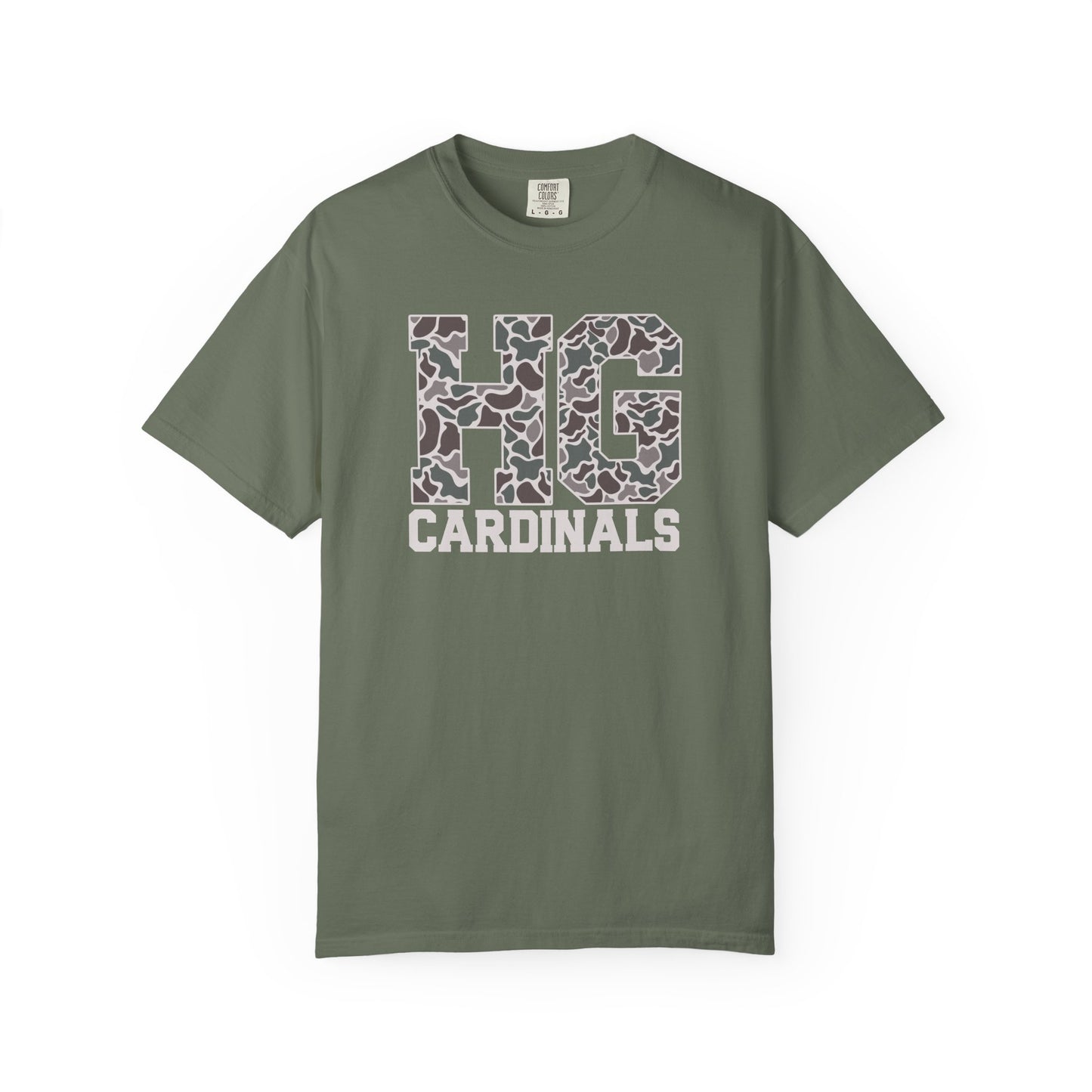 Old School Camo HG Cardinals - Comfort Colors T Shirt
