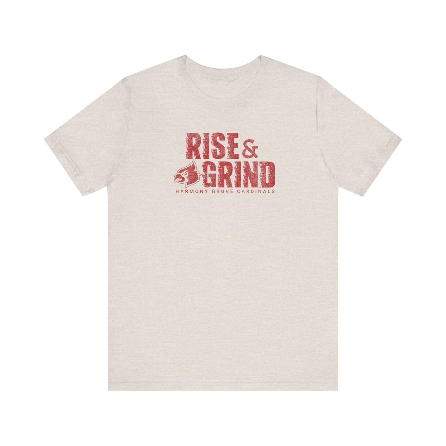 Vintage Rise and Grind - Bella + Canvas Short Sleeve Tee