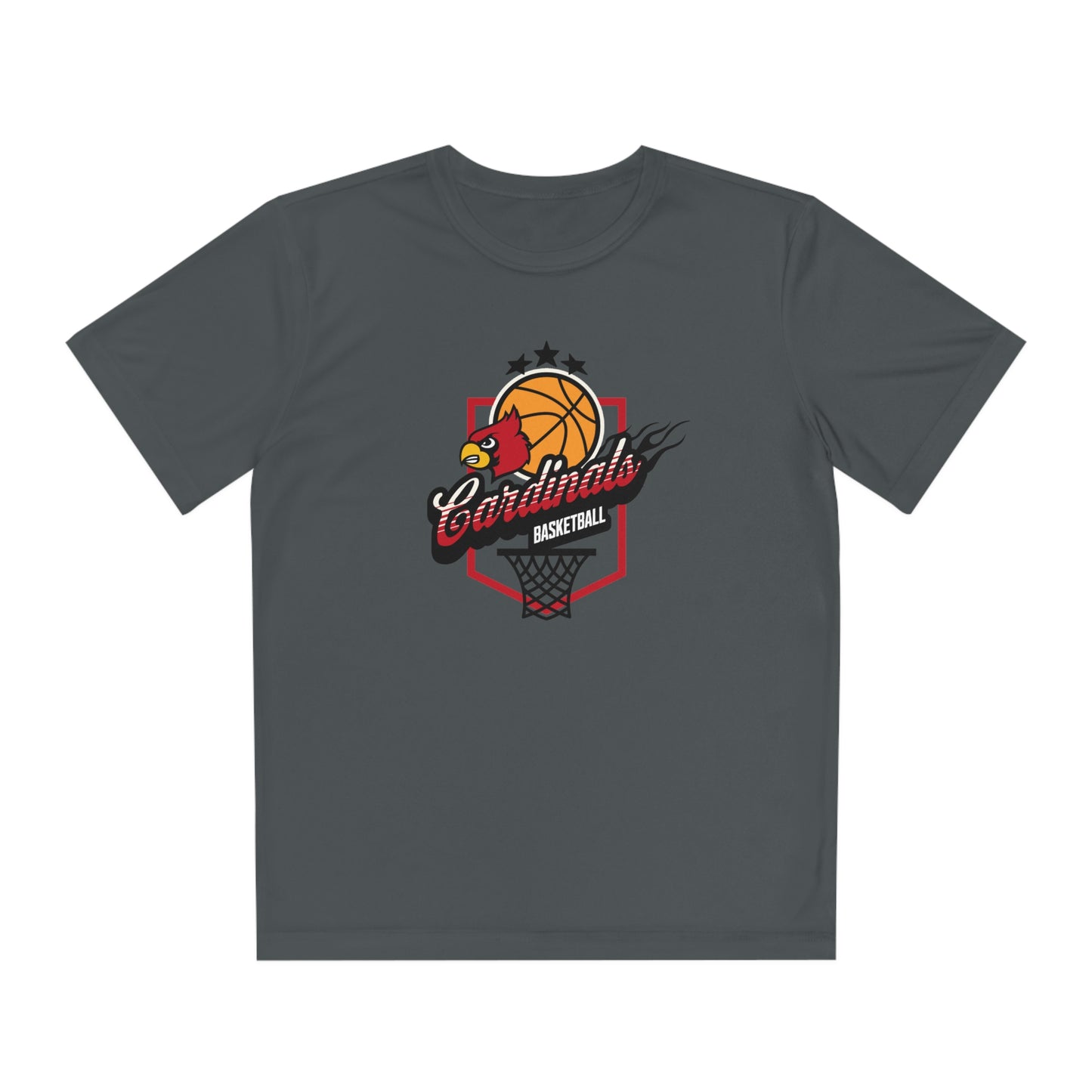Cardinals Basketball - Youth Sport-Tek® Competitor™ Tee