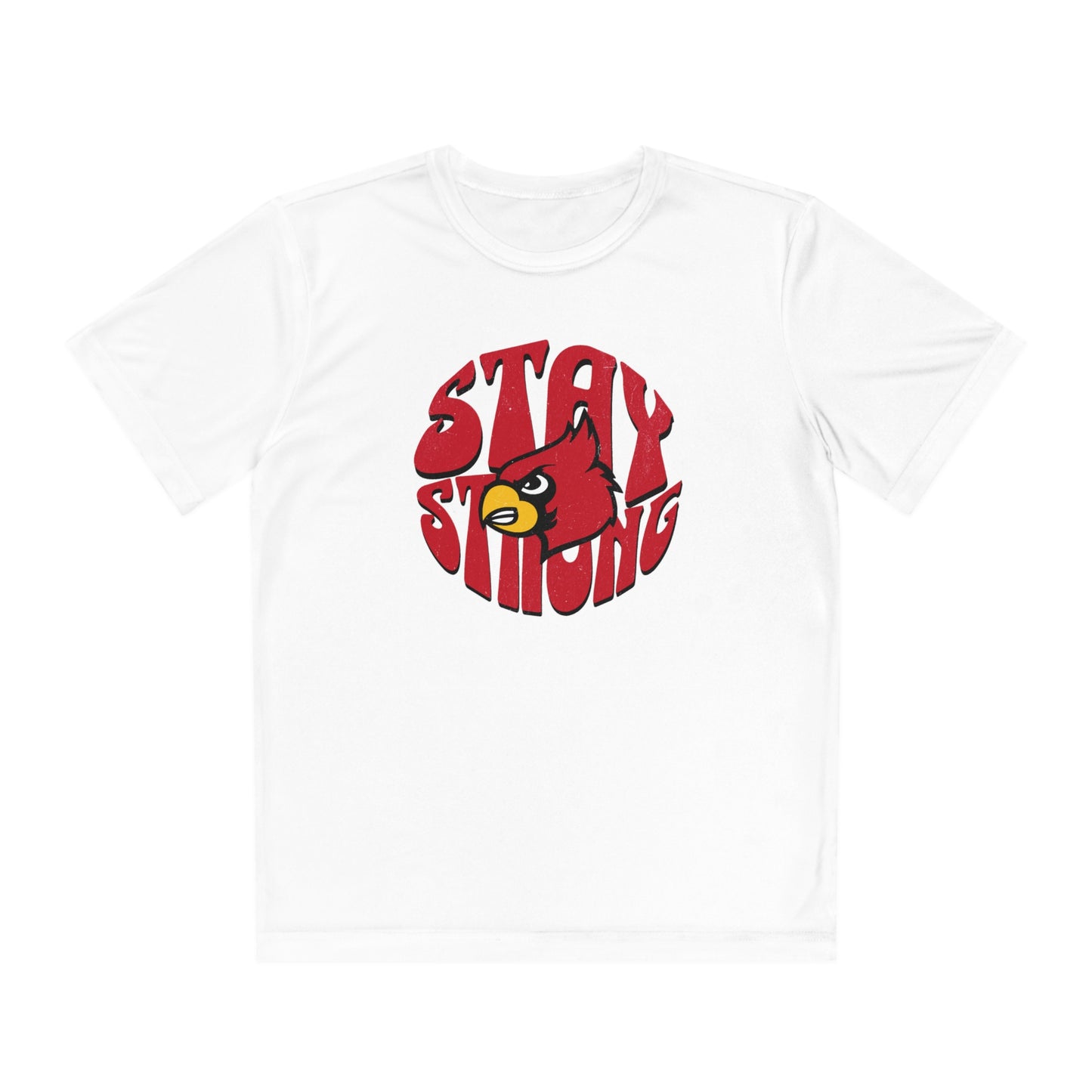 Stay Strong Cardinal - Youth Sport-Tek® Competitor™ Tee