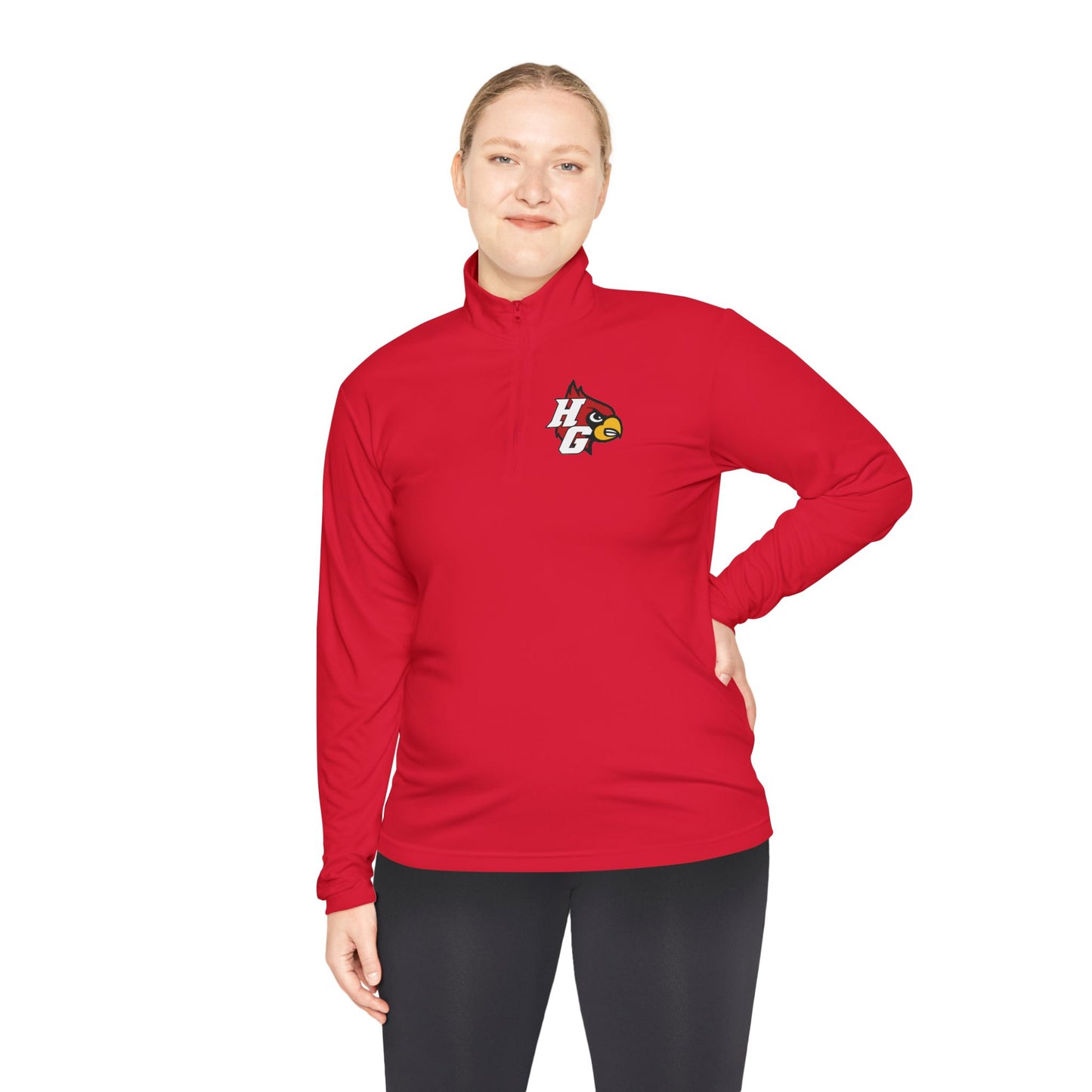 Harmony Grove Cardinal - Quarter-Zip Pullover