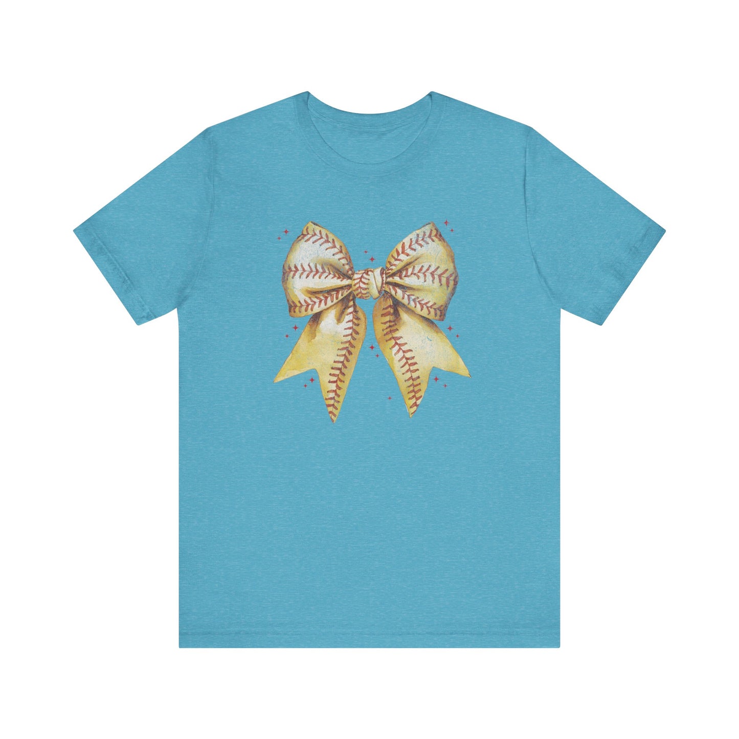 Game Day Softball Coquette - Bella + Canvas Short Sleeve Tee