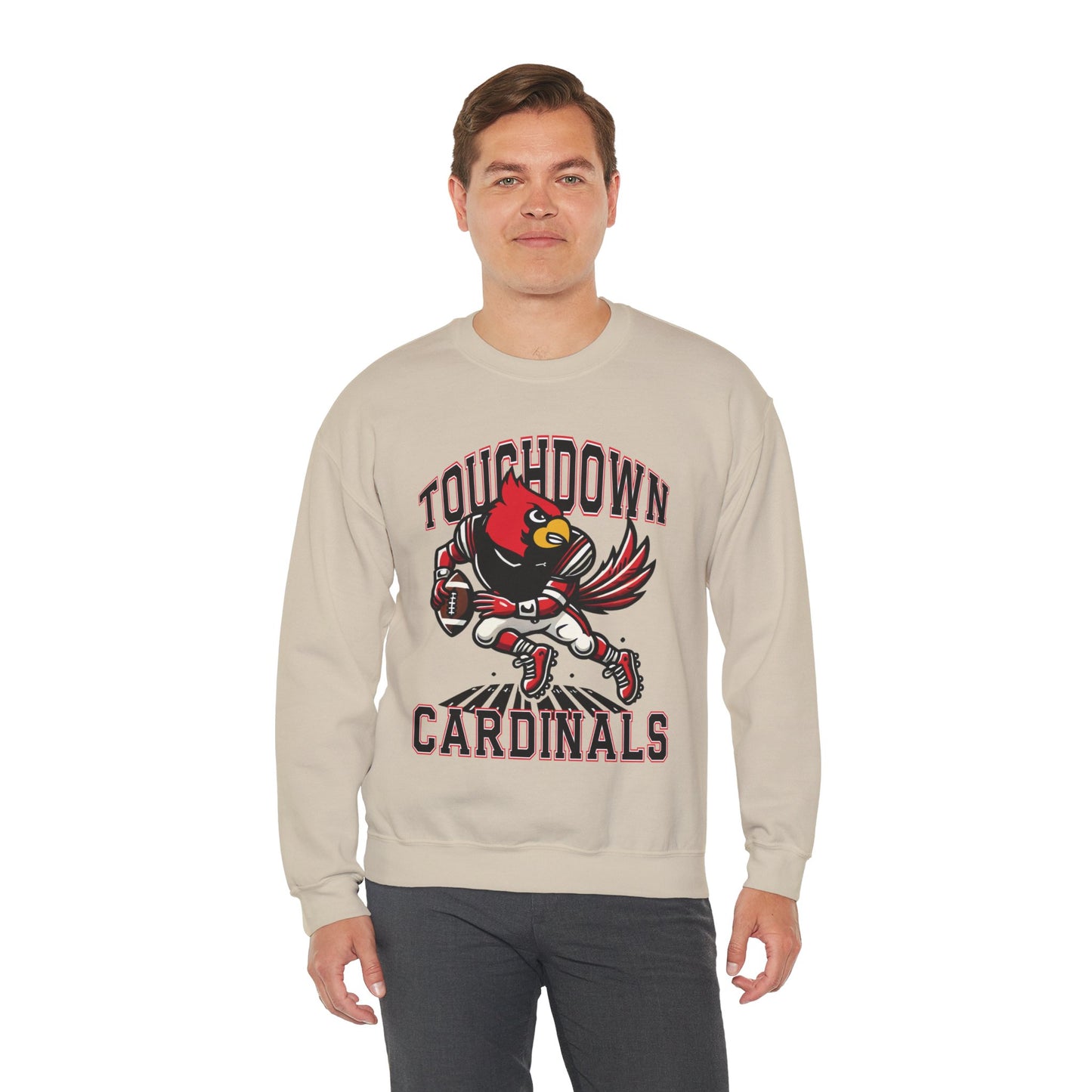 Touchdown Cardinals - Unisex Heavy Blend™ Crewneck Sweatshirt