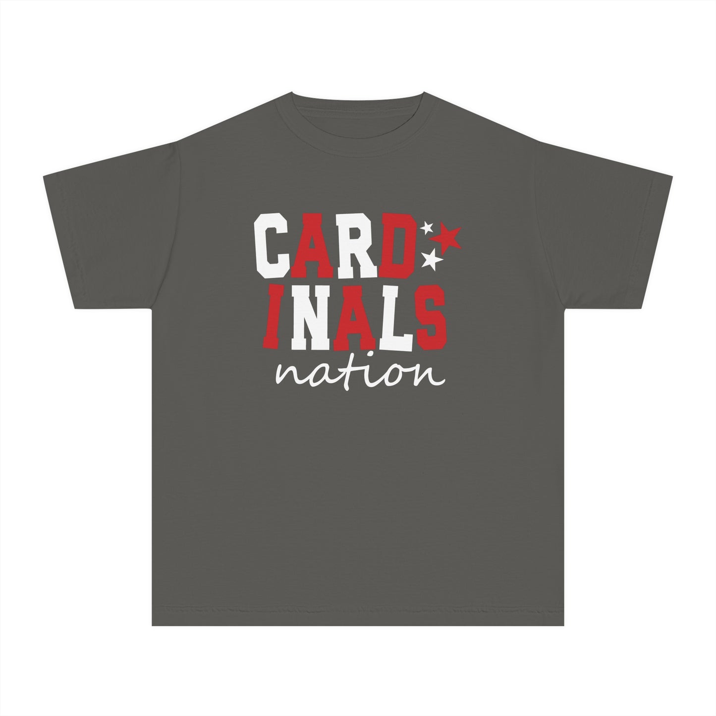 Cardinals Nation - Comfort Colors Youth Tee