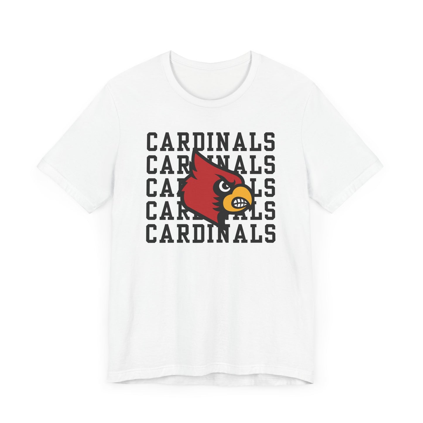 Cardinals, Cardinals - Bella + Canvas Short Sleeve Tee