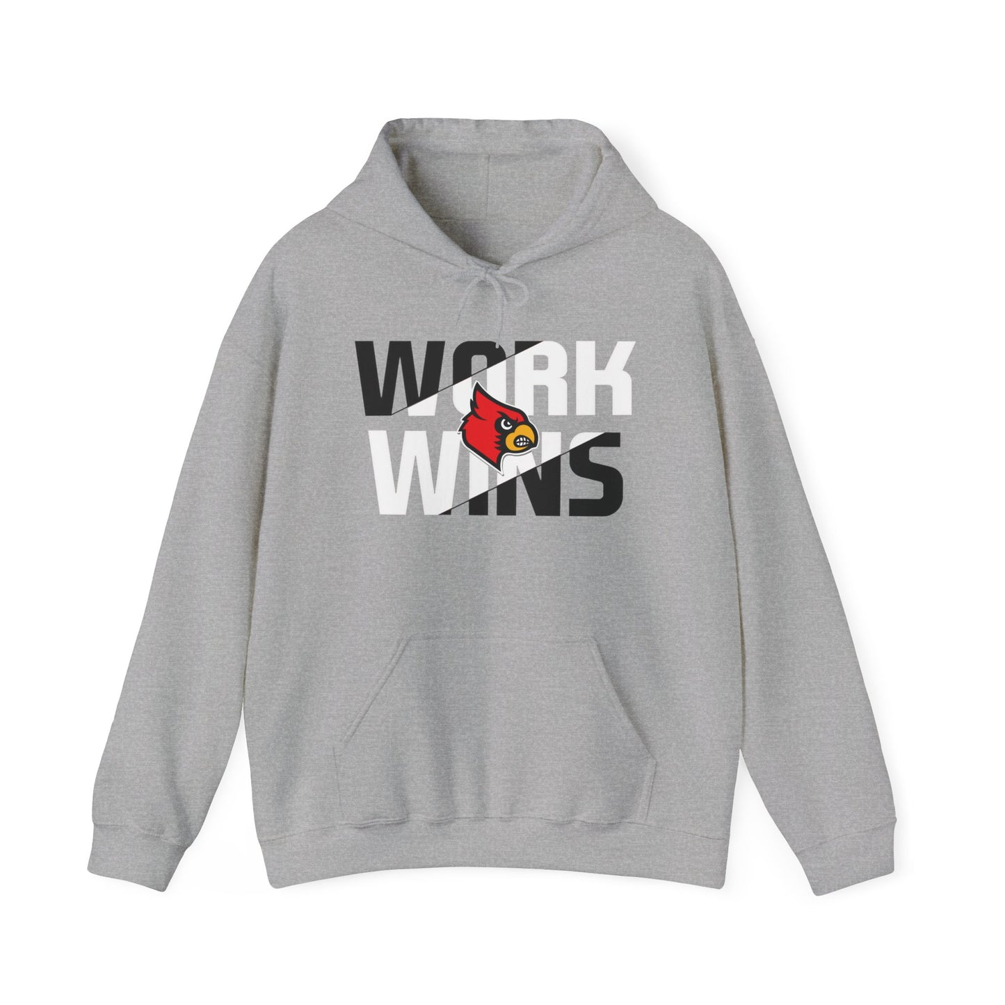 Work Wins - Unisex Heavy Blend™ Hooded Sweatshirt