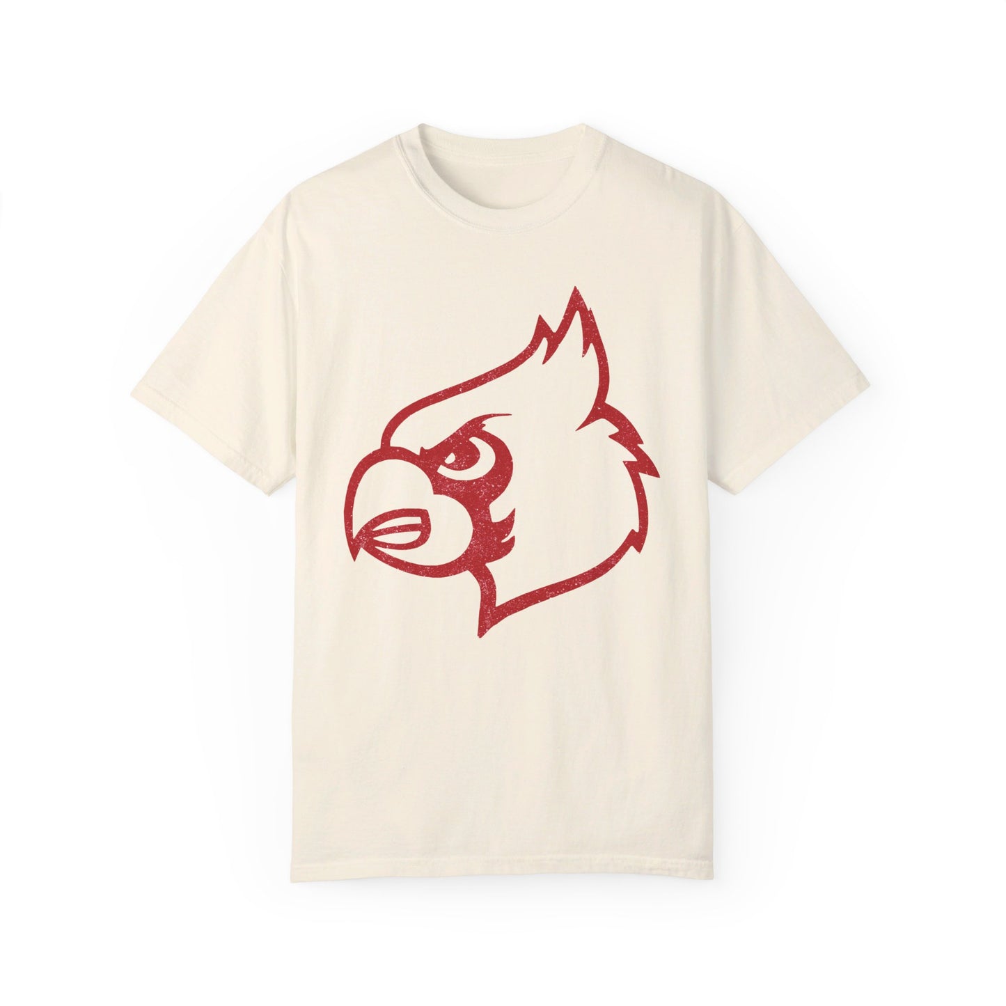 Distressed Cardinal - Comfort Colors T-shirt