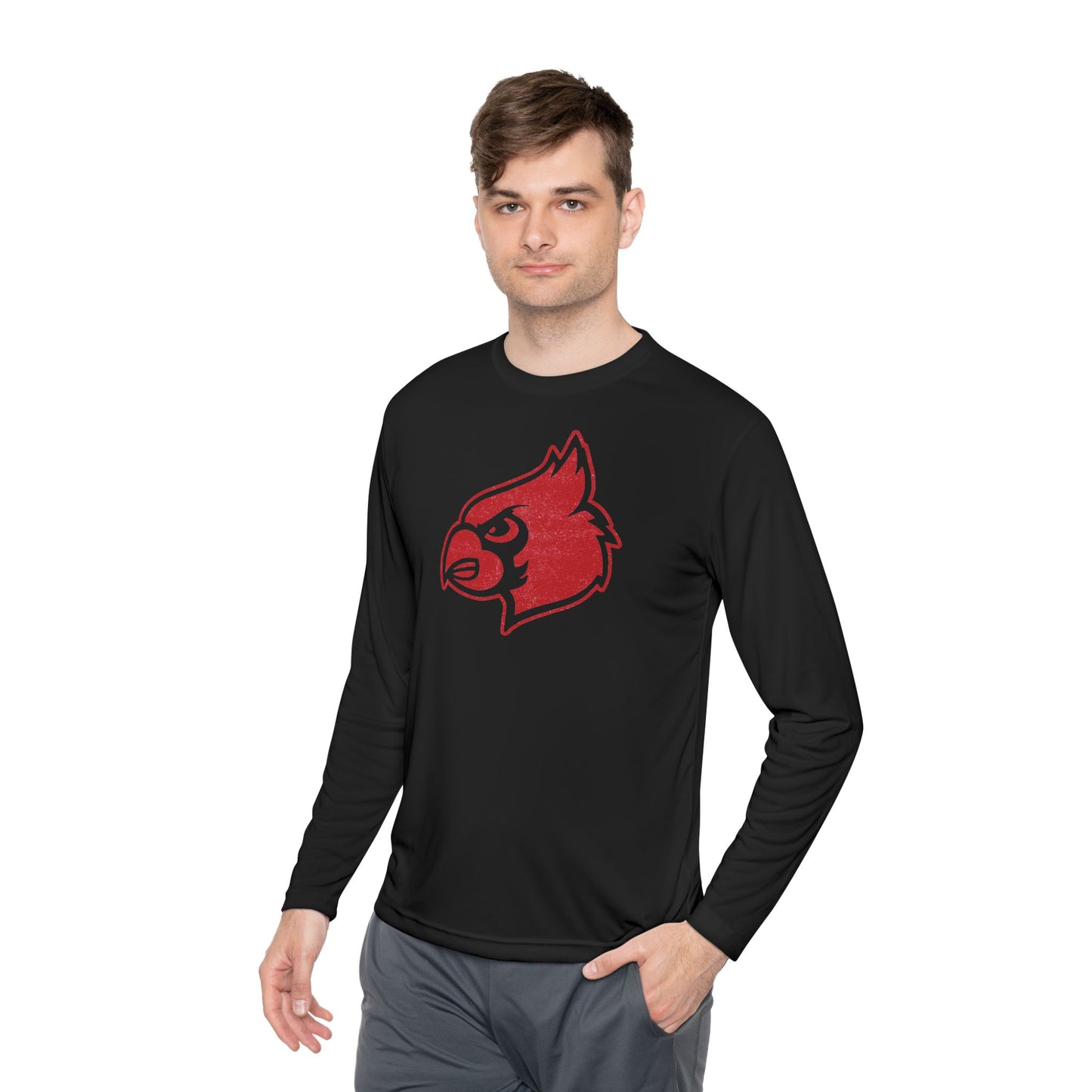 Vintage Cardinal - Dryfit Long Sleeve Tee
