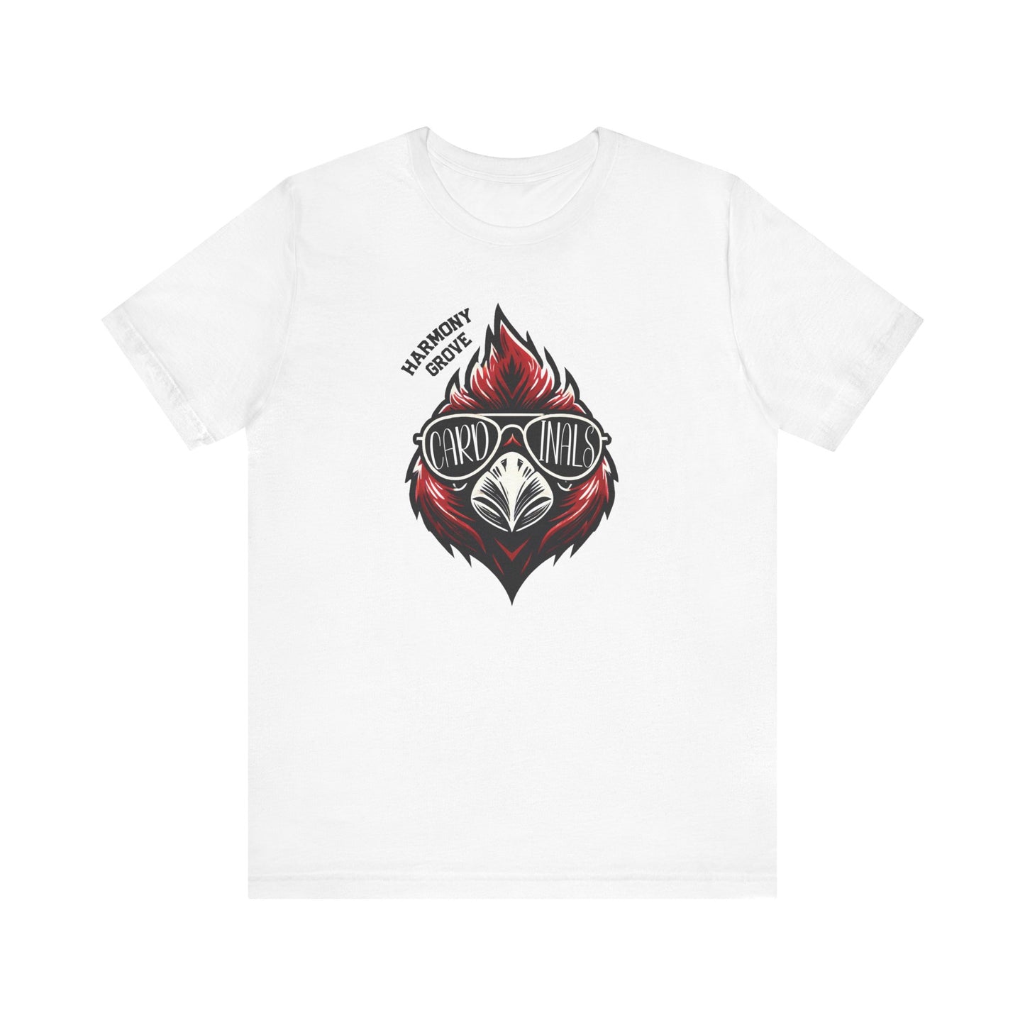 Harmony Grove Cardinals Sunglasses - Bella + Canvas Short Sleeve Tee