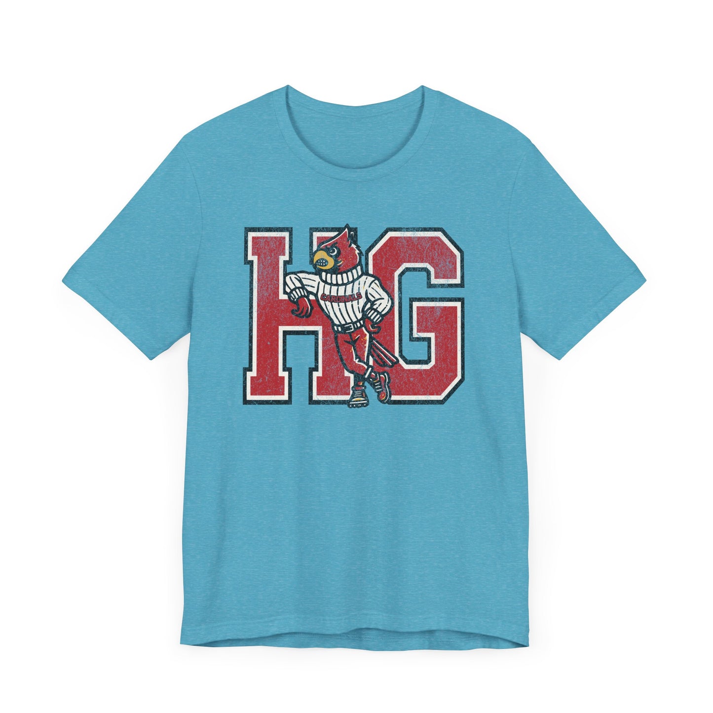 Vintage Cardinal HG - Bella + Canvas Short Sleeve Tee