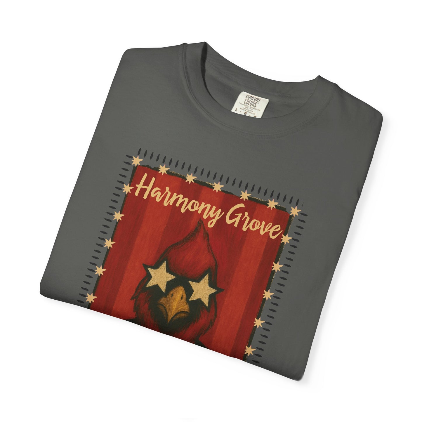 Harmony Grove Cards Painted Cardinal - Comfort Colors T Shirt