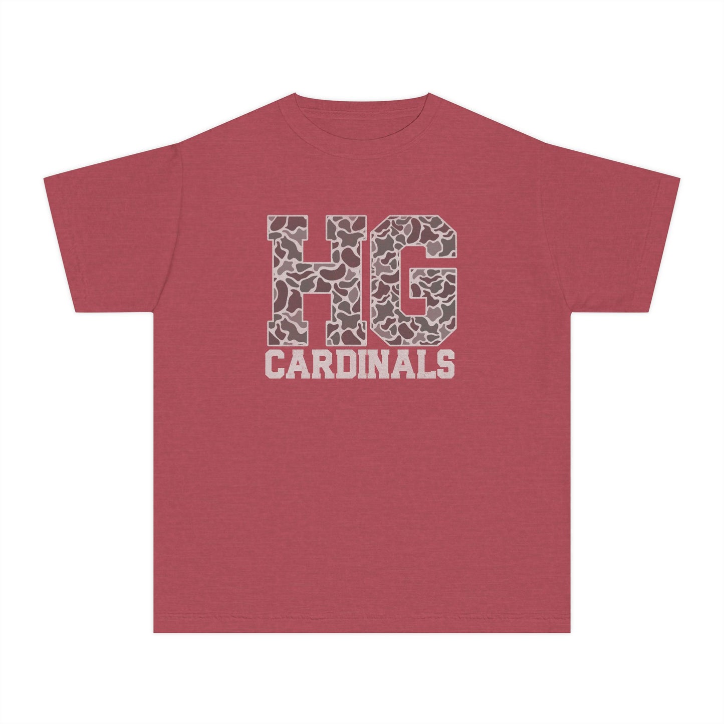Old School Camo HG Cardinals - Comfort Colors Tshirt