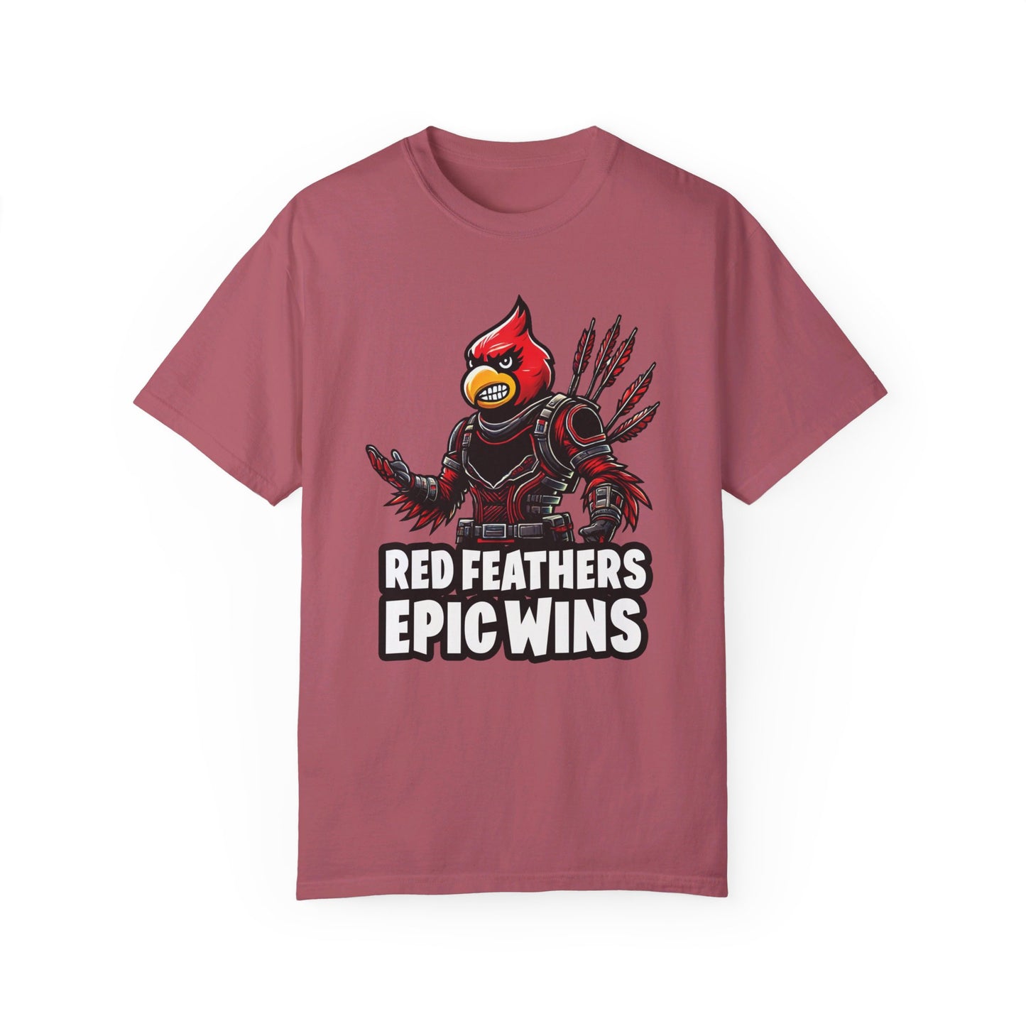 Red Feathers Epic Wins - Comfort Colors T-shirt