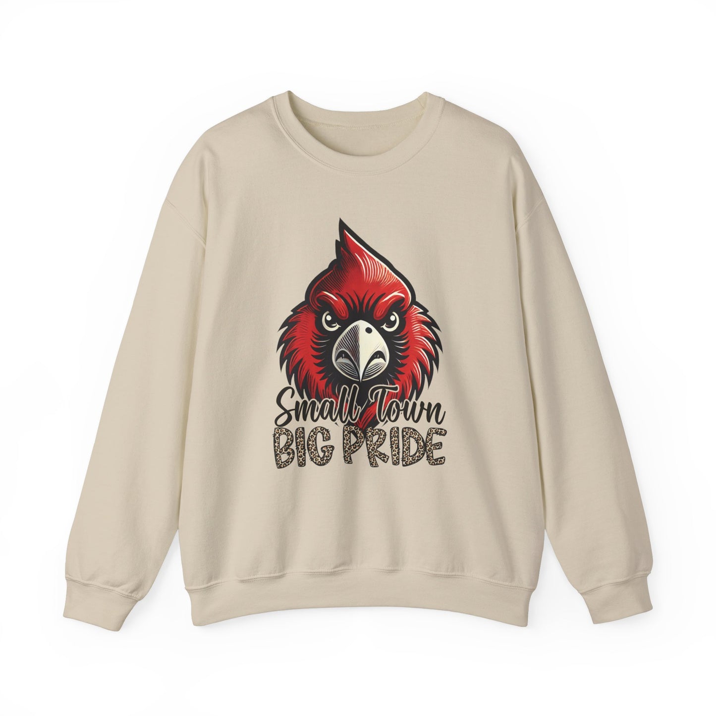 Cardinal Small Town Big Pride - Unisex Heavy Blend™ Crewneck Sweatshirt