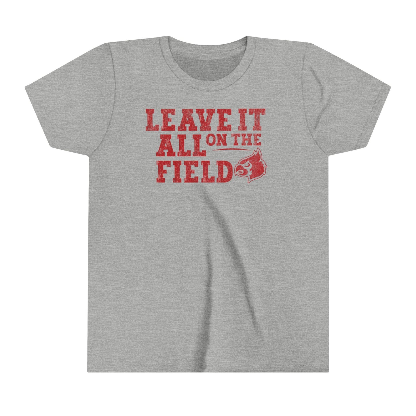 Leave it All on the Field - Bella + Canvas Youth Tee