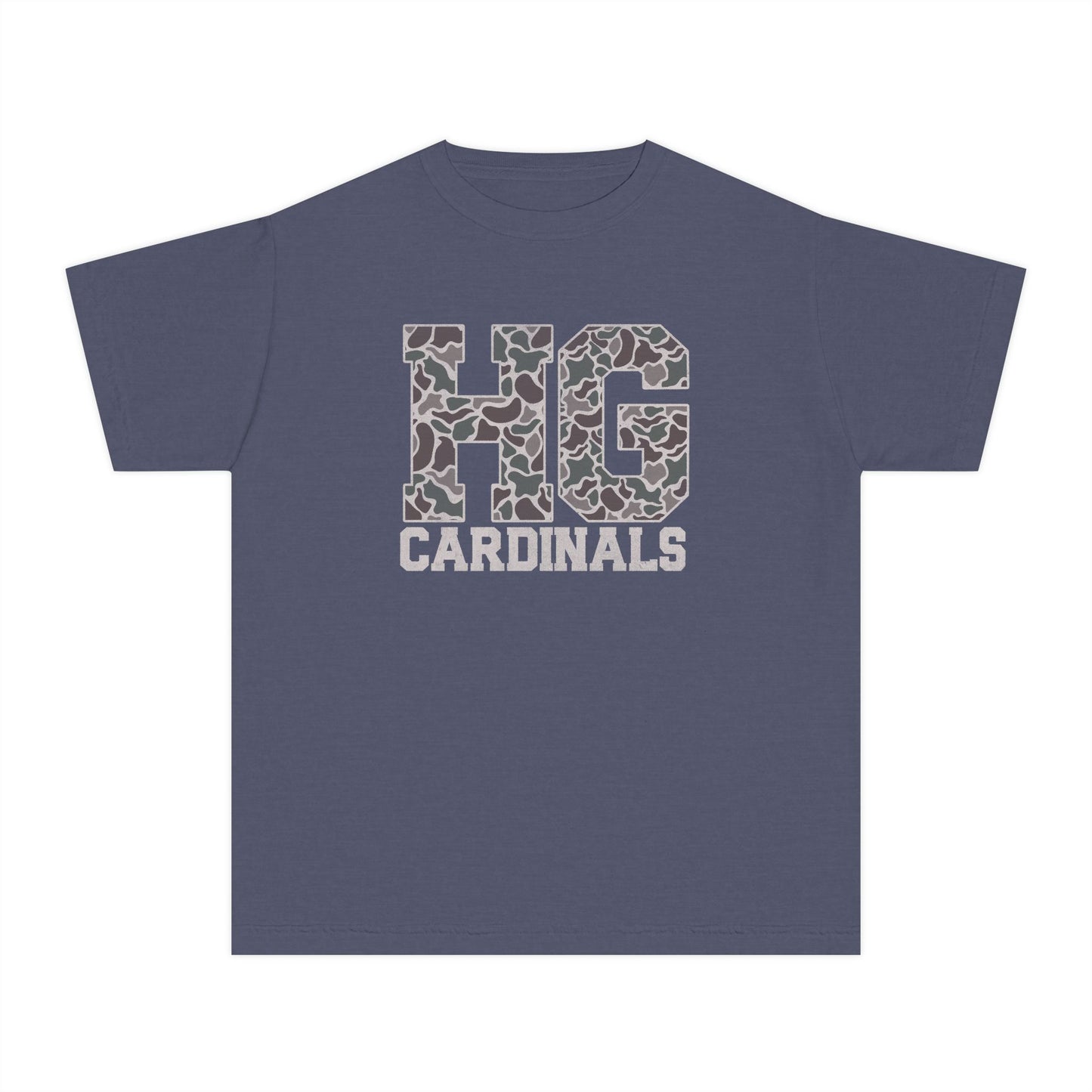 Old School Camo HG Cardinals - Comfort Colors Tshirt
