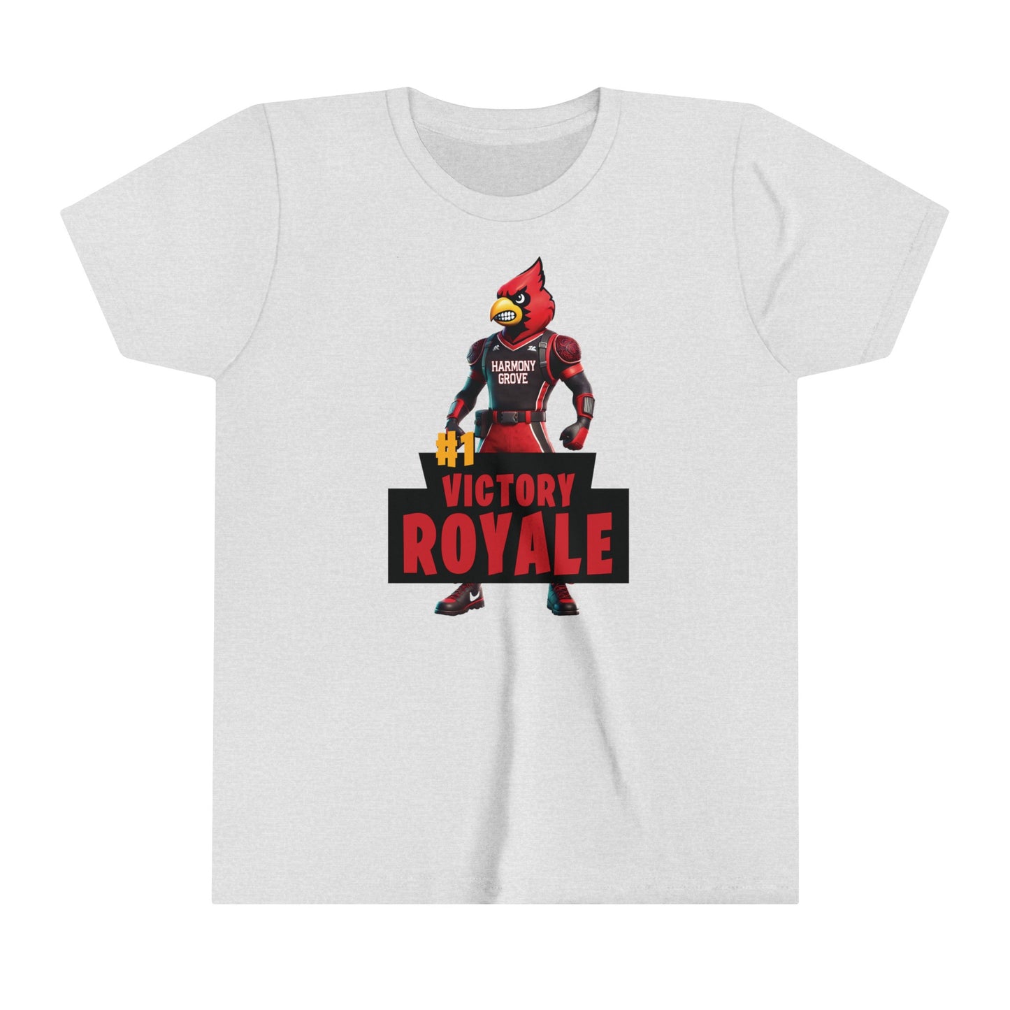 Harmony Grove Cardinals Victory Royale - Bella + Canvas Youth Tee