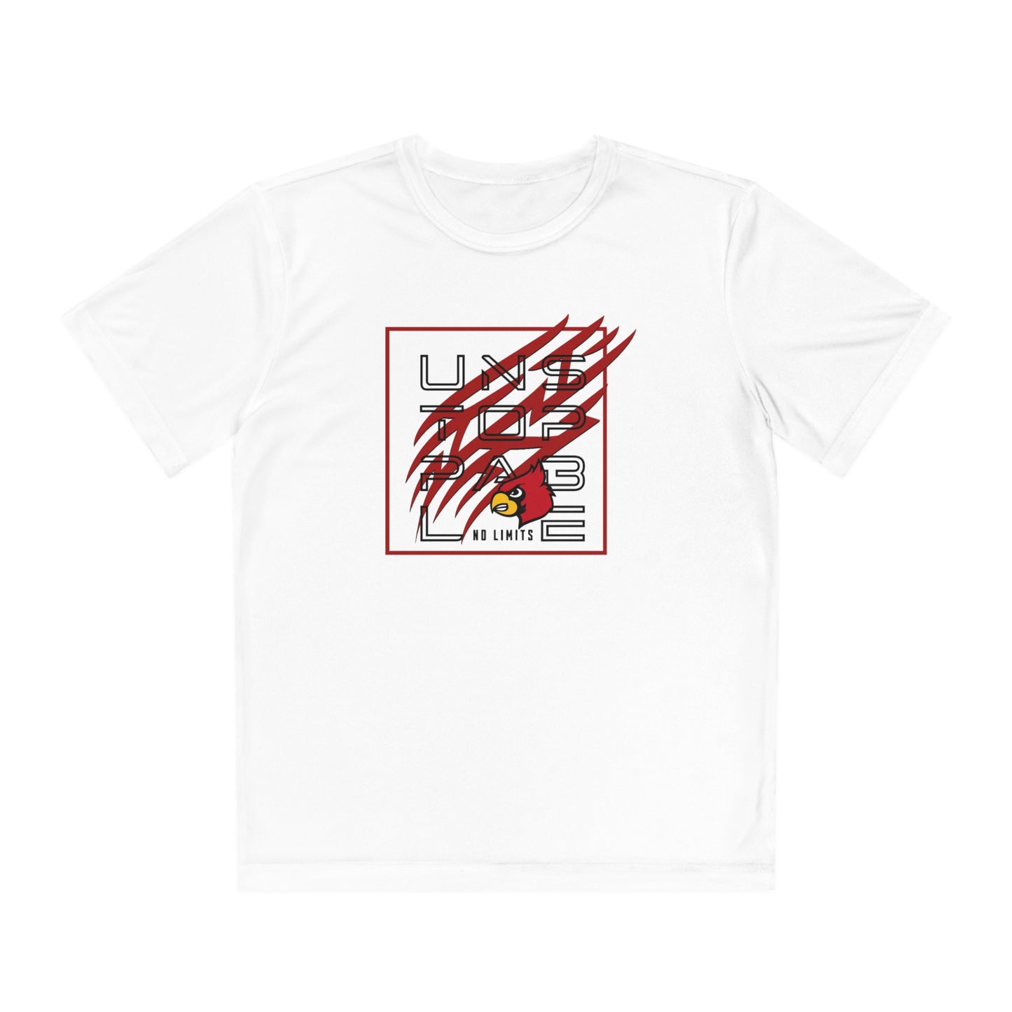 Unstoppable Cardinal - Youth Sport-Tek® Competitor™ Tee