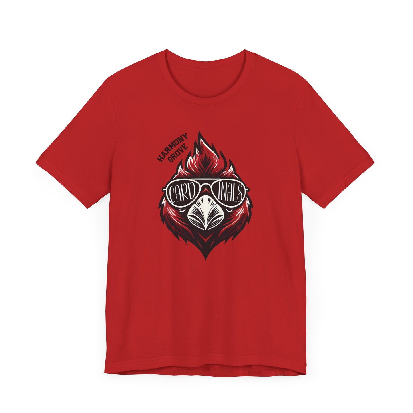 Harmony Grove Cardinals Sunglasses - Bella + Canvas Short Sleeve Tee