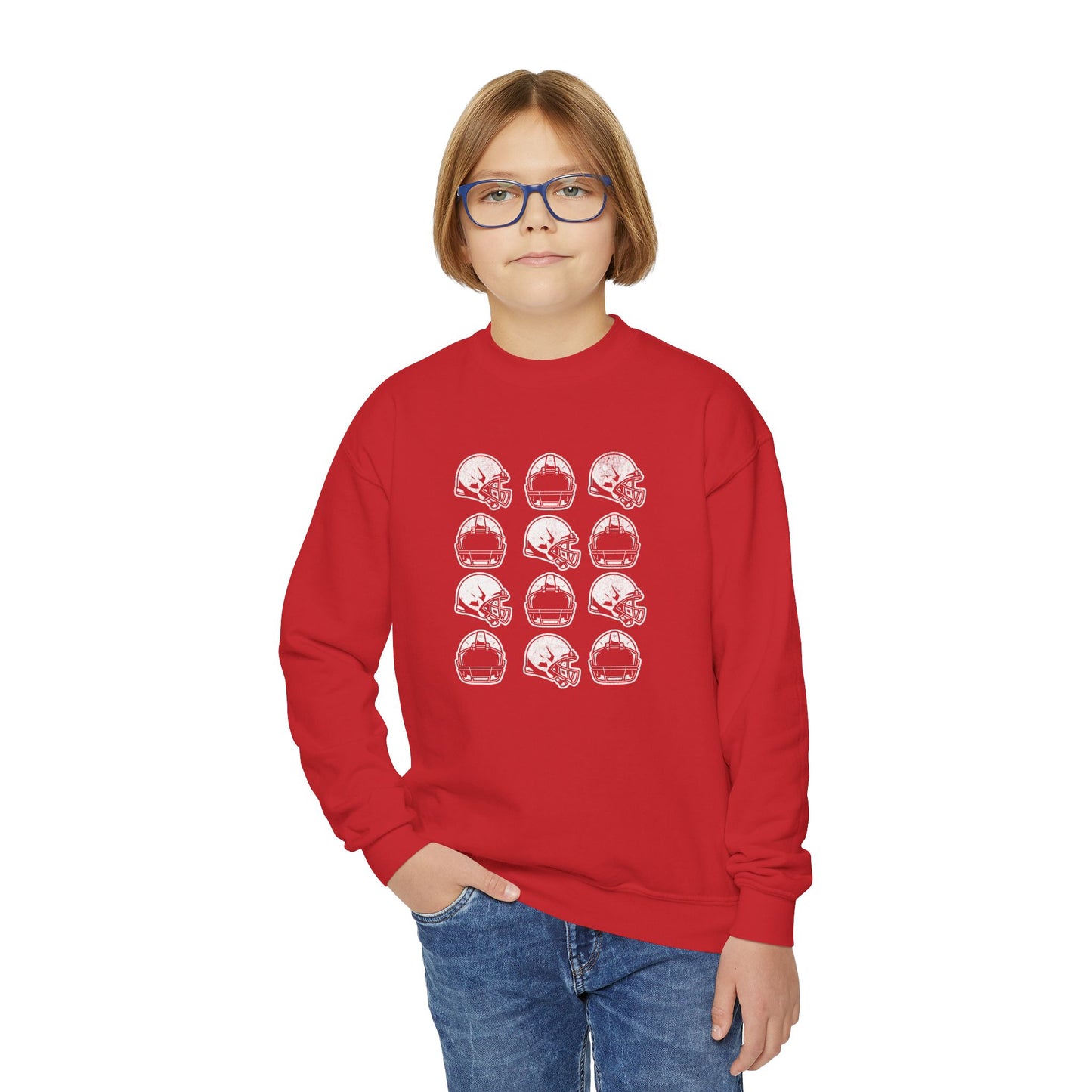 Vintage Helmets - Youth Crew Sweatshirt