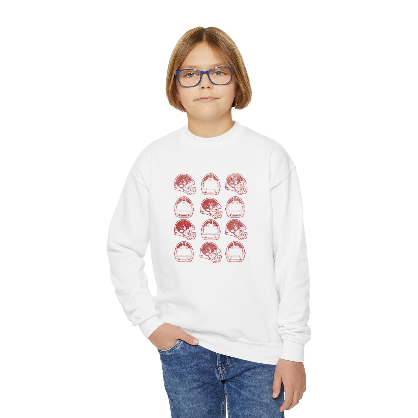 Vintage Helmets - Youth Crew Sweatshirt