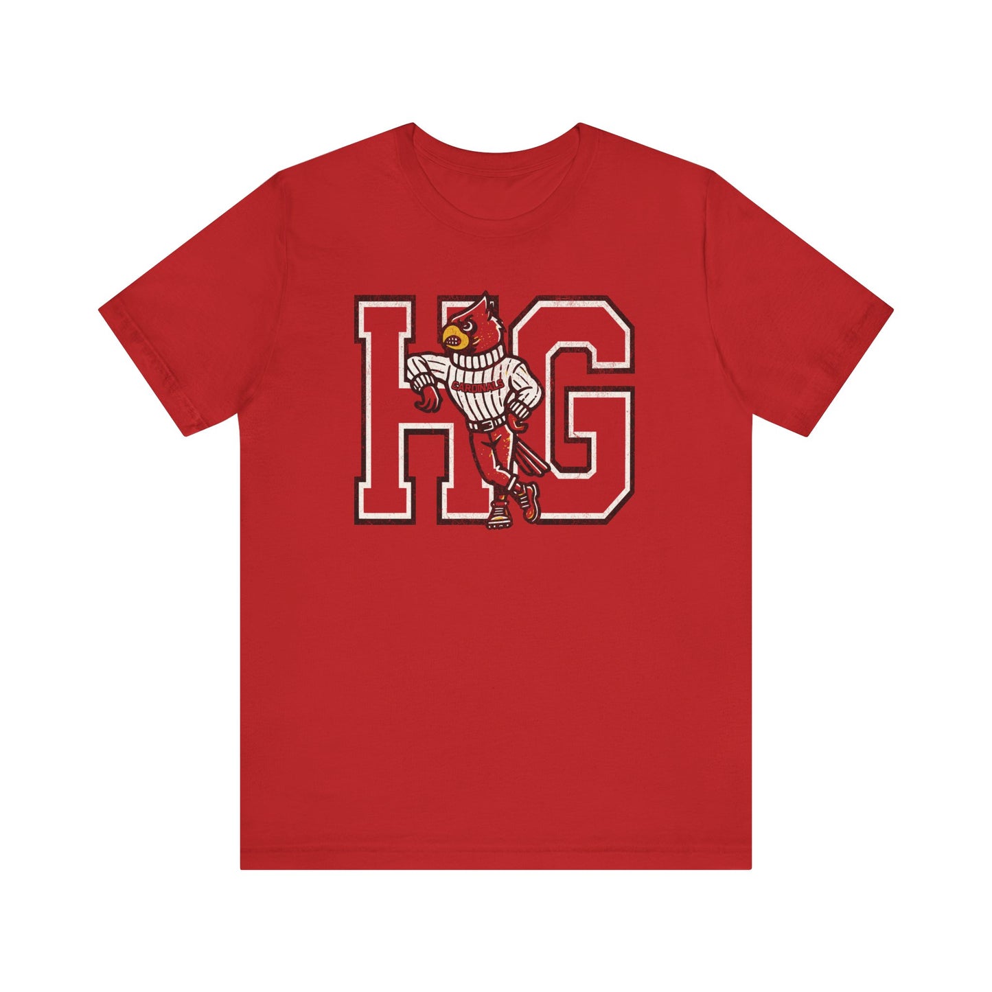 Vintage Cardinal HG - Bella + Canvas Short Sleeve Tee