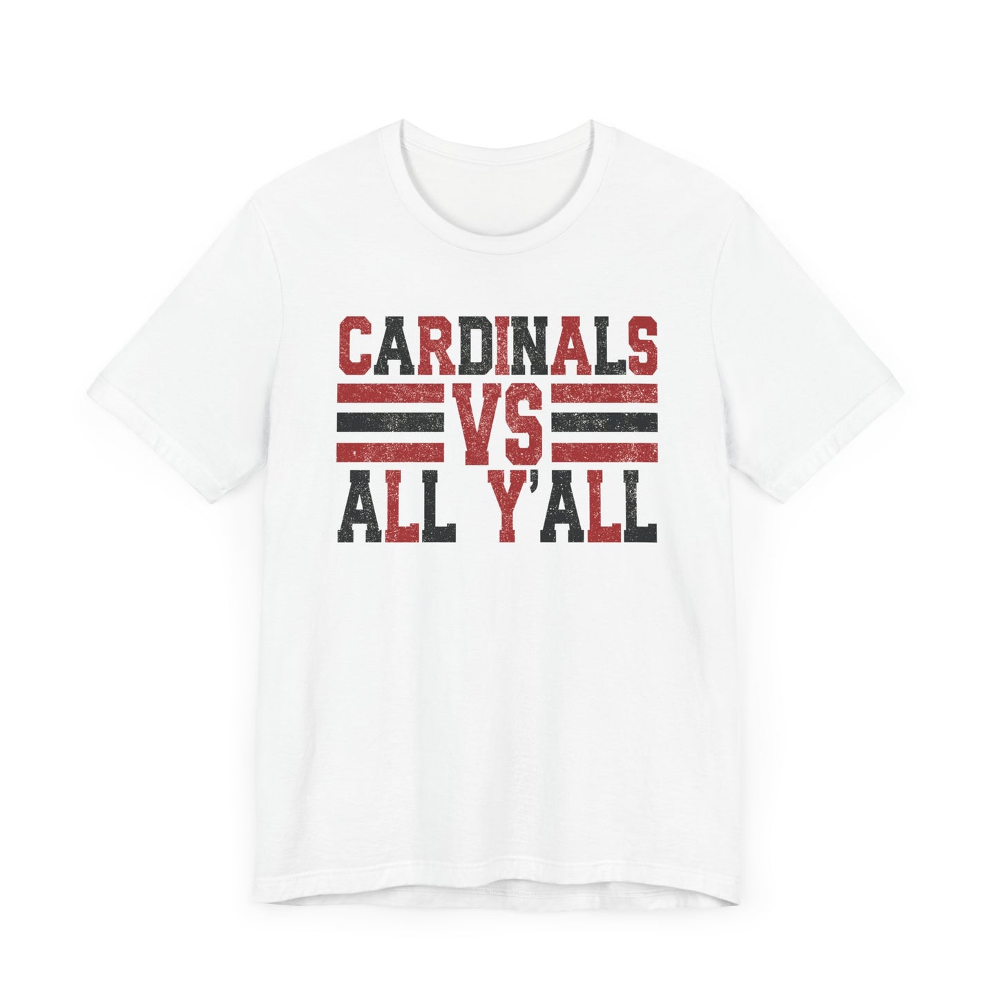 Cardinals VS All Y'all - Bella + Canvas Short Sleeve Tee