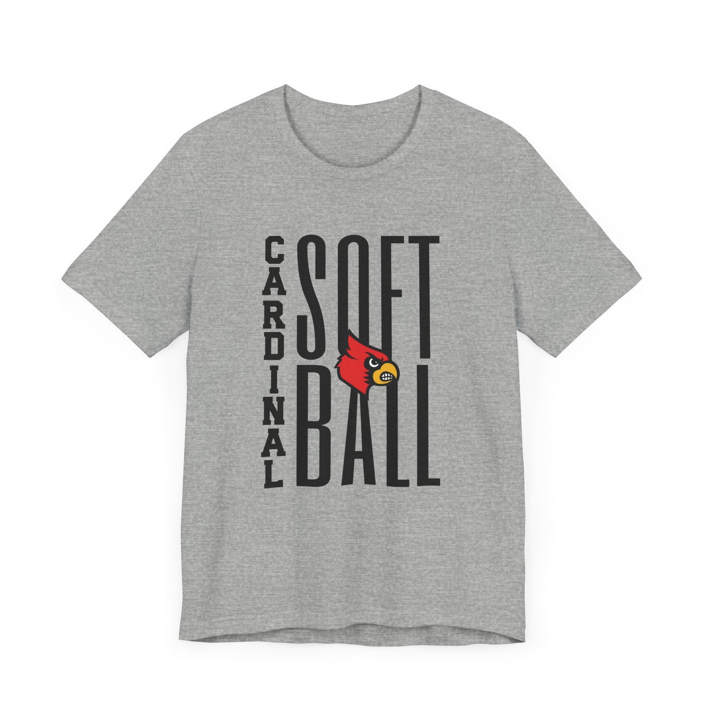 Cardinal Softball - Bella + Canvas Short Sleeve Tee