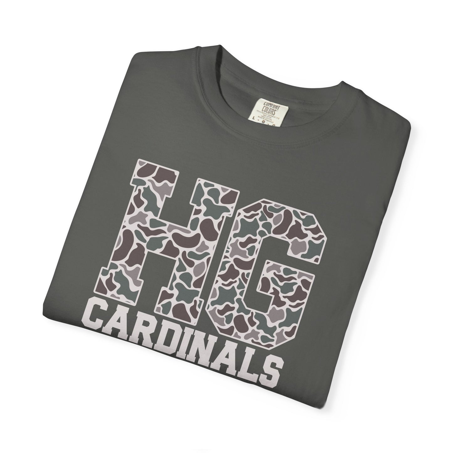 Old School Camo HG Cardinals - Comfort Colors T Shirt