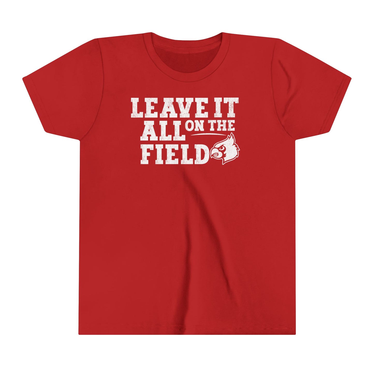 Leave it All on the Field - Bella + Canvas Youth Tee