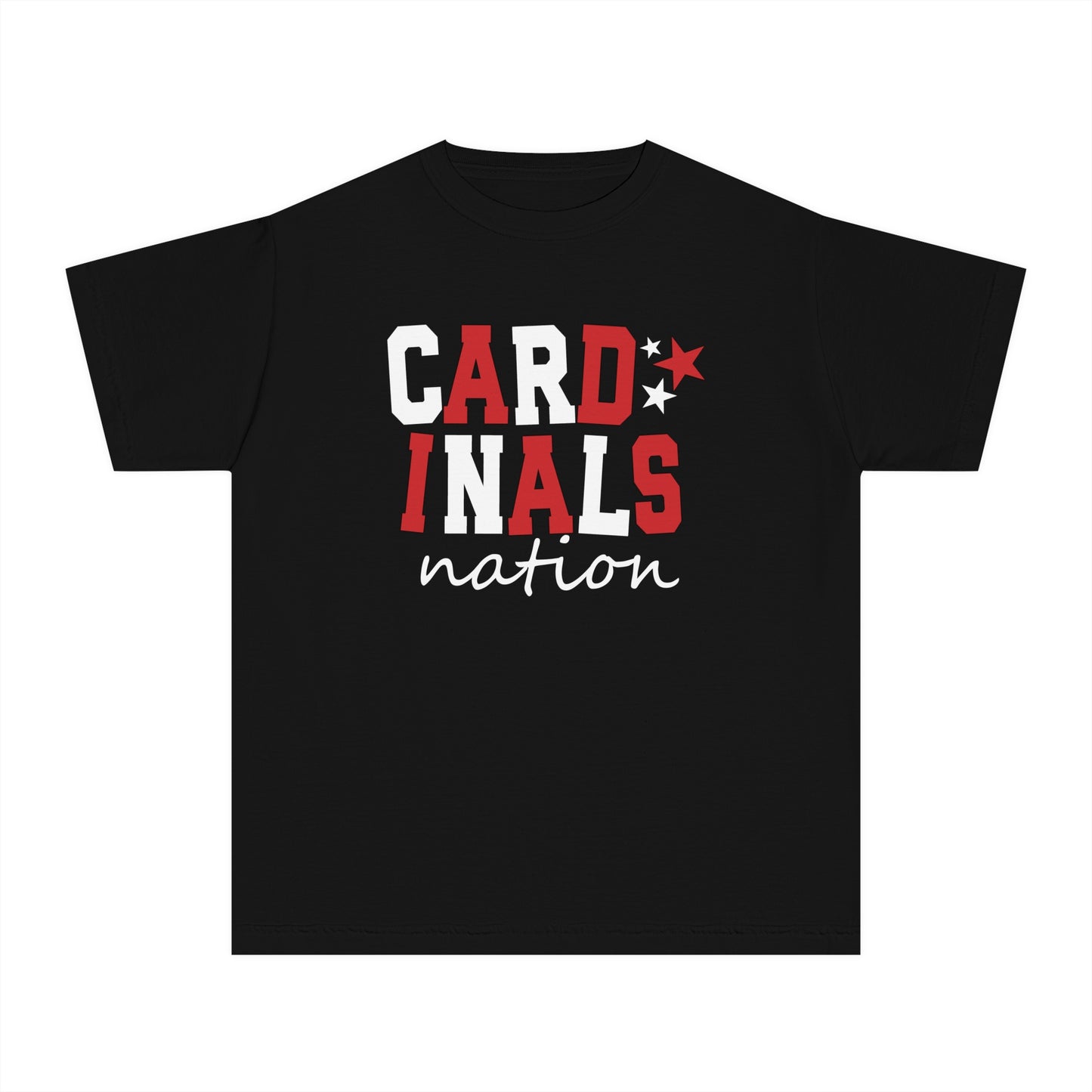 Cardinals Nation - Comfort Colors Youth Tee
