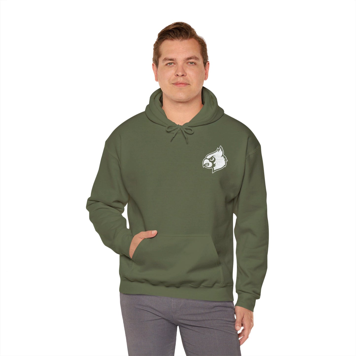 Vintage HG Game Day Football - Unisex Heavy Blend™ Hooded Sweatshirt