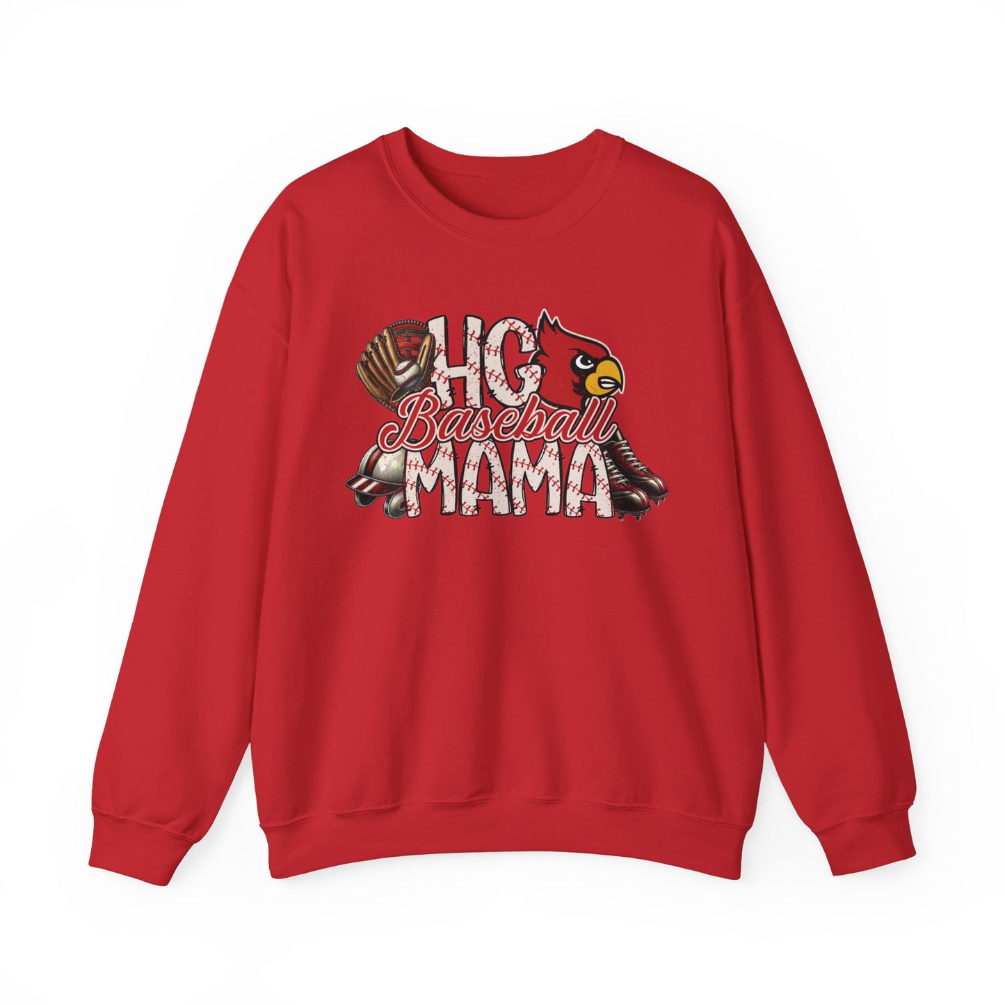 HG Baseball Mama - Unisex Heavy Blend™ Crewneck Sweatshirt