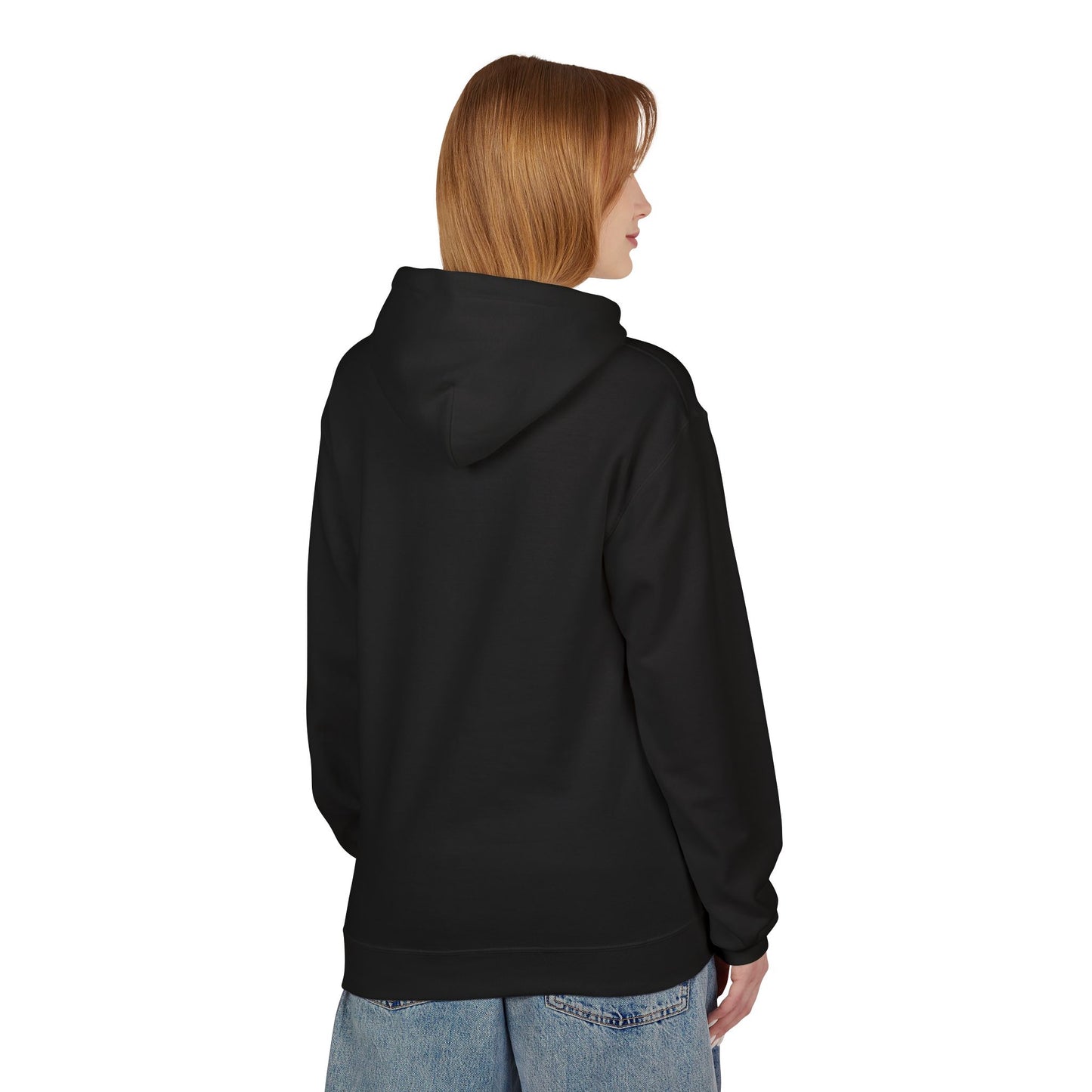 Old School Camo Cardinal Football - Midweight Softstyle Fleece Hoodie