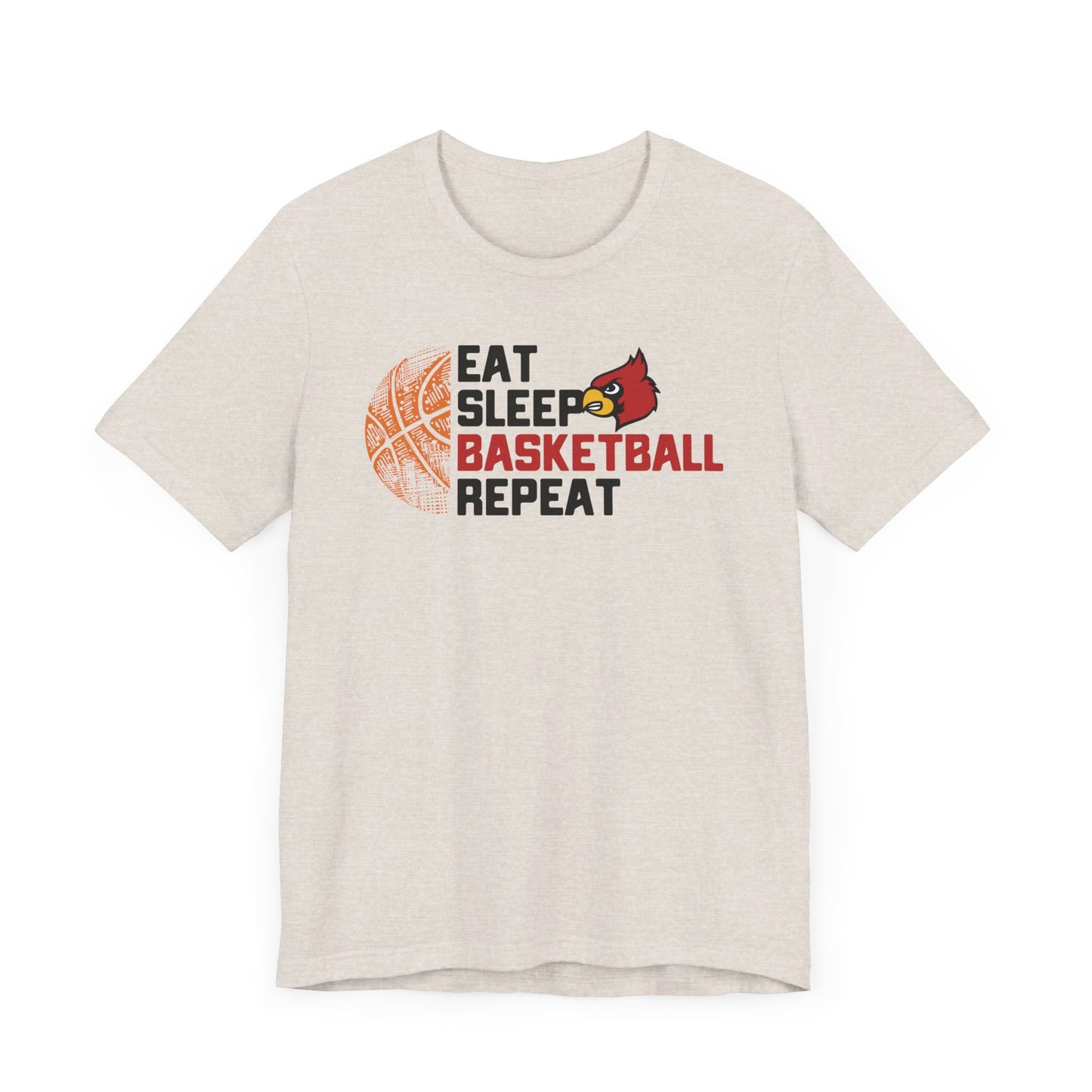 Eat Sleep Basketball Repeat - Bella + Canvas Short Sleeve Tee