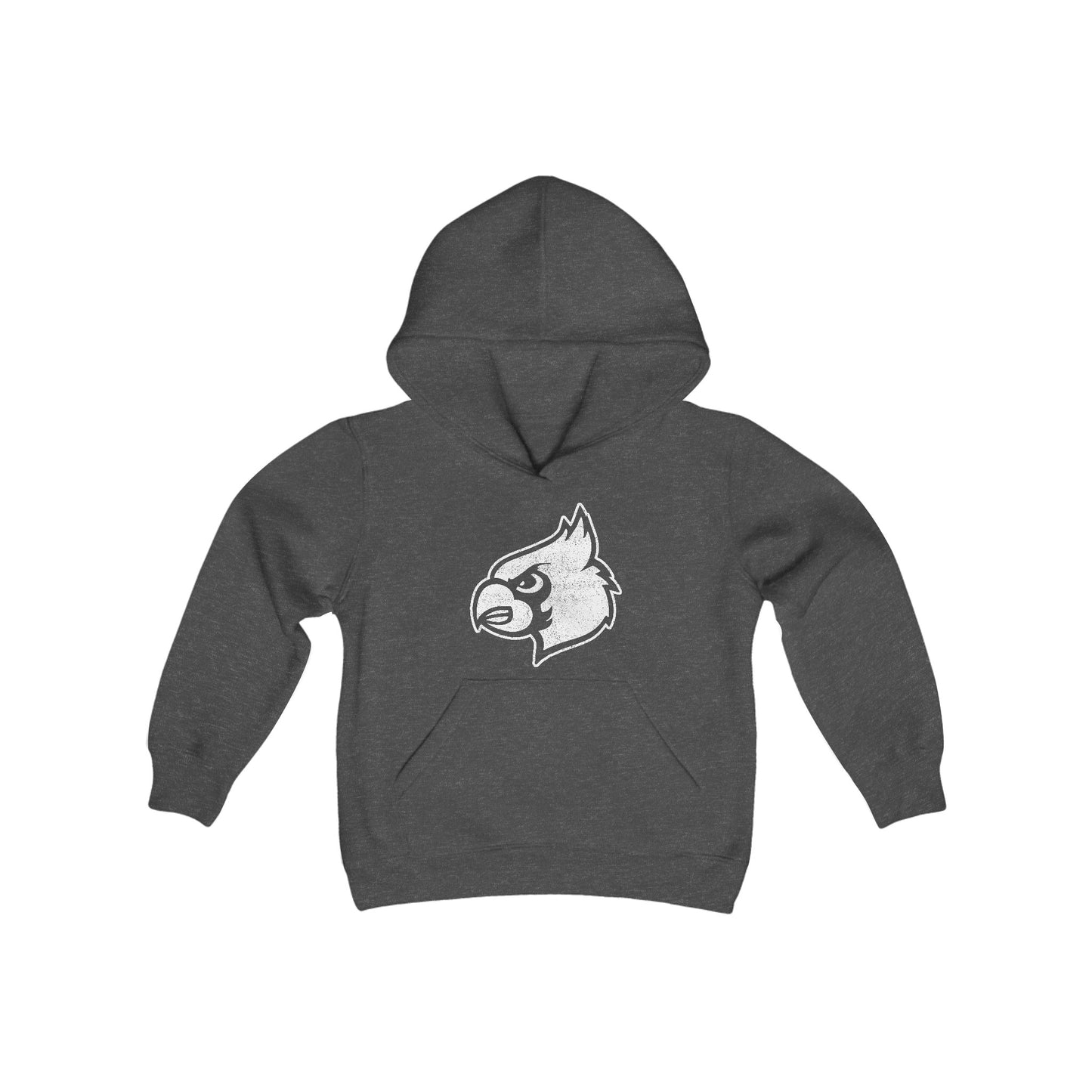 Vintage Cardinal + HGS - Youth Heavy Blend Hooded Sweatshirt