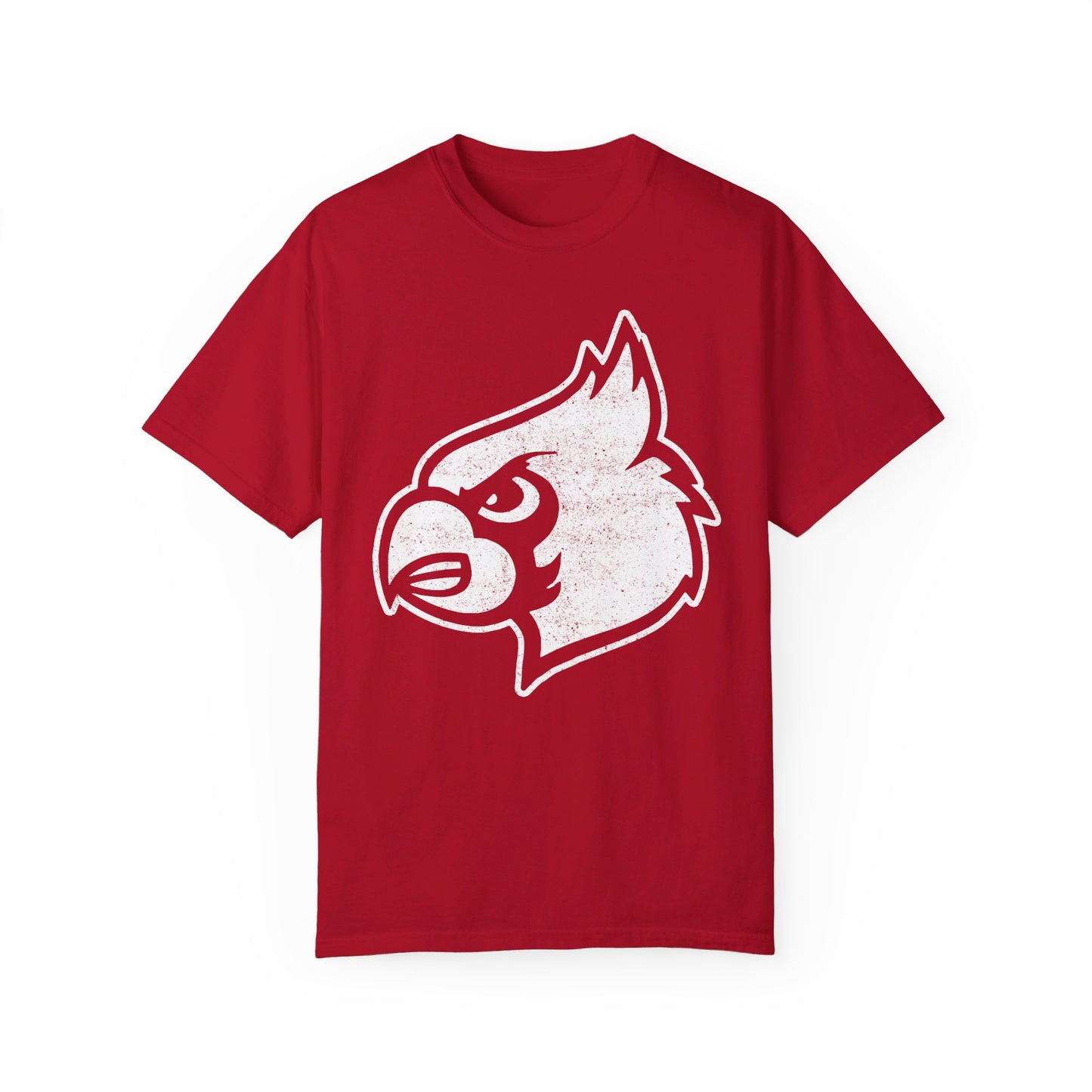 Distressed Filled Cardinal - Comfort Colors T-shirt