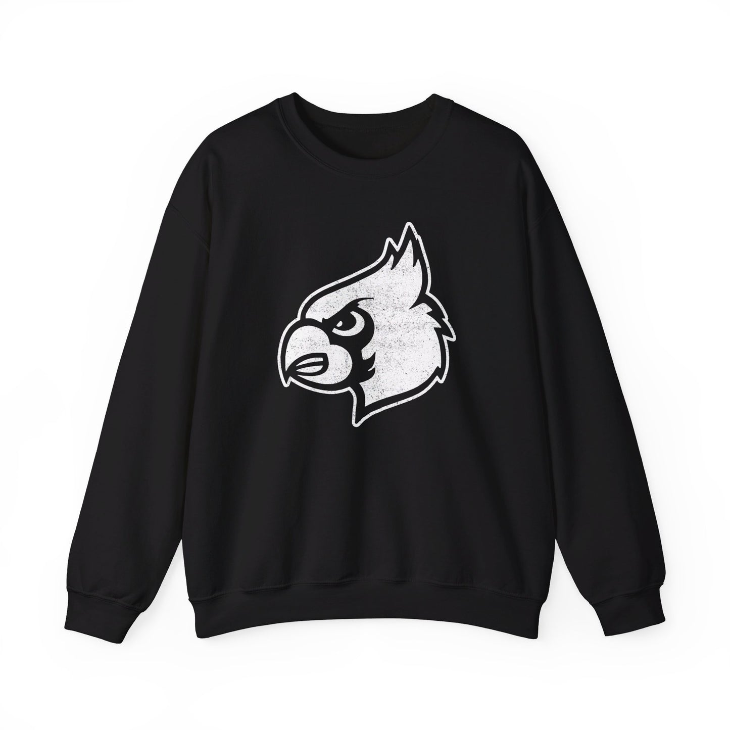 Distressed Cardinal - Unisex Heavy Blend™ Crewneck Sweatshirt