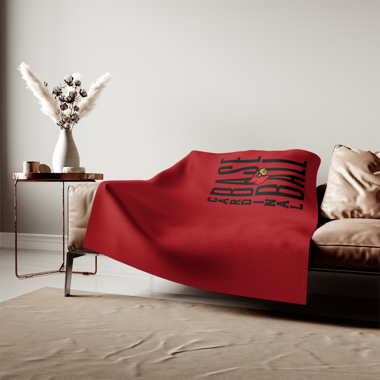 Cardinal Baseball - Sweatshirt Blanket