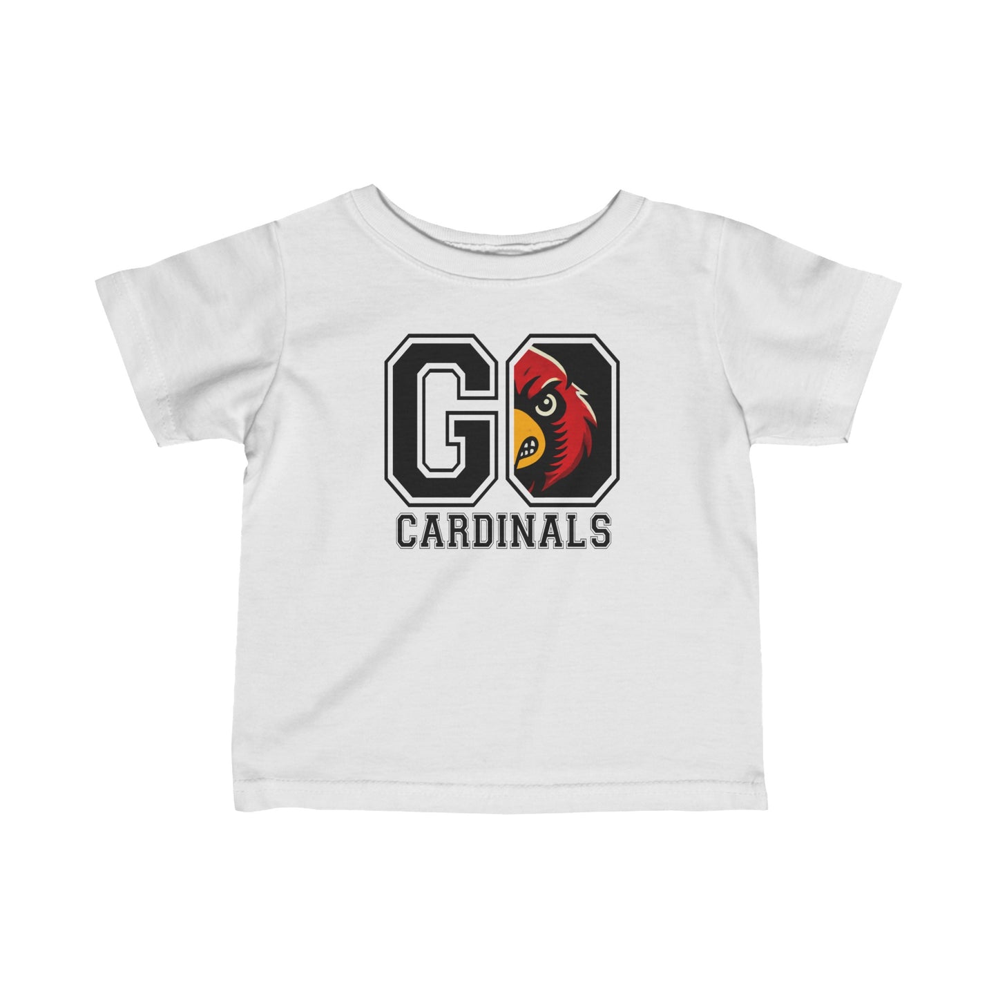 Go Cardinals - Infant Fine Jersey Tee