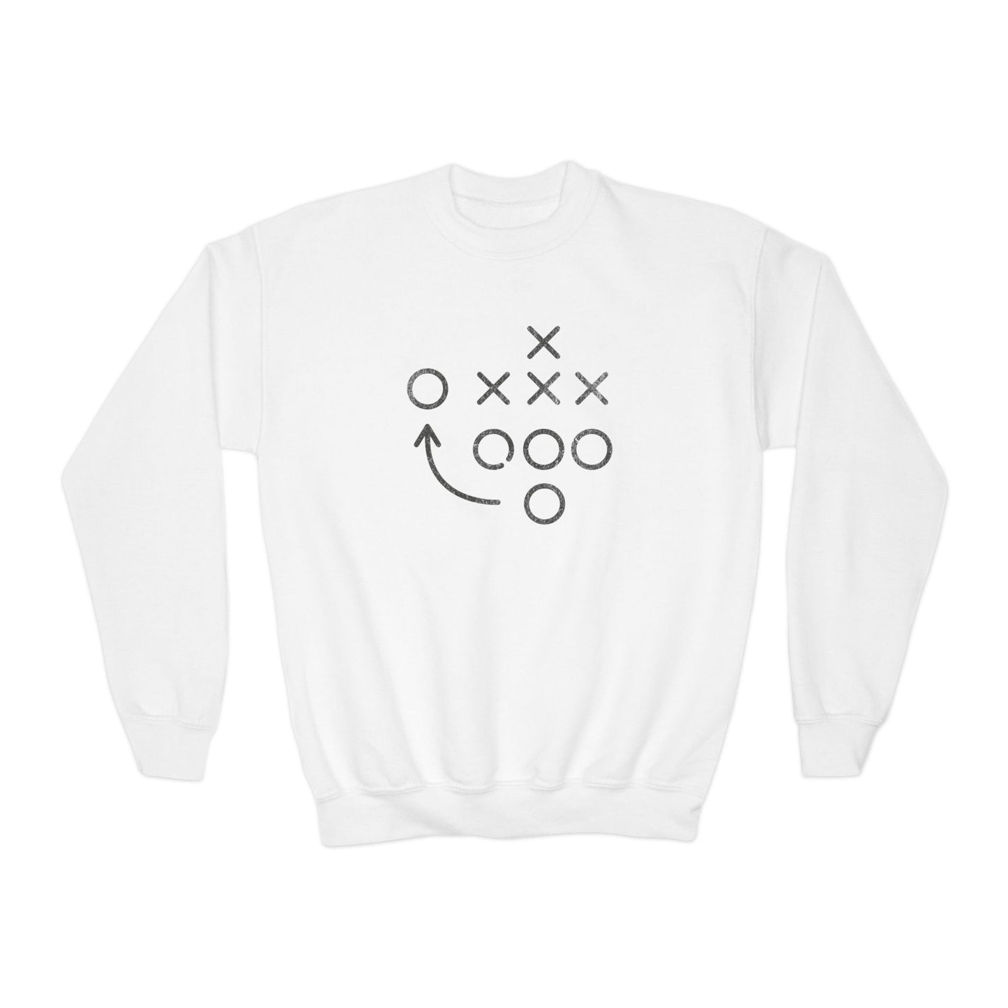 Football Play - Youth Crew Sweatshirt