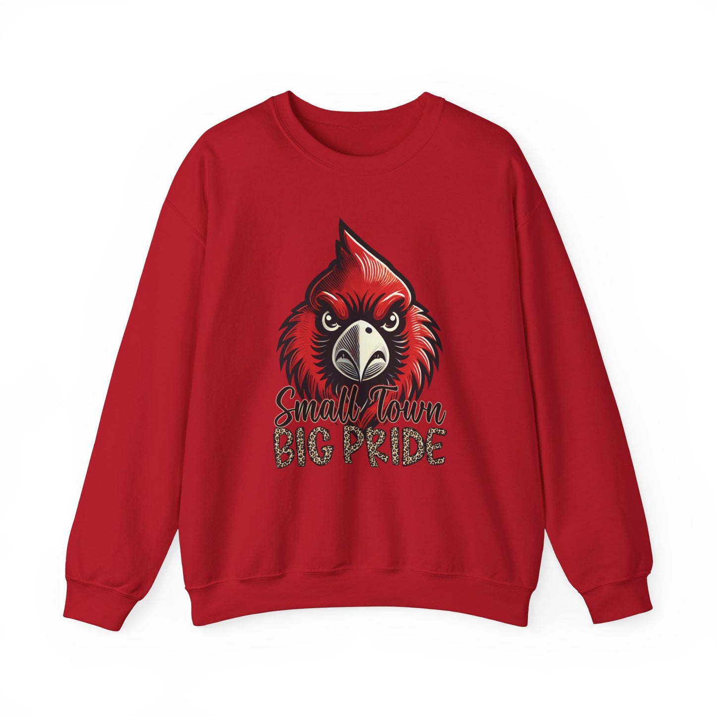 Cardinal Small Town Big Pride - Unisex Heavy Blend™ Crewneck Sweatshirt