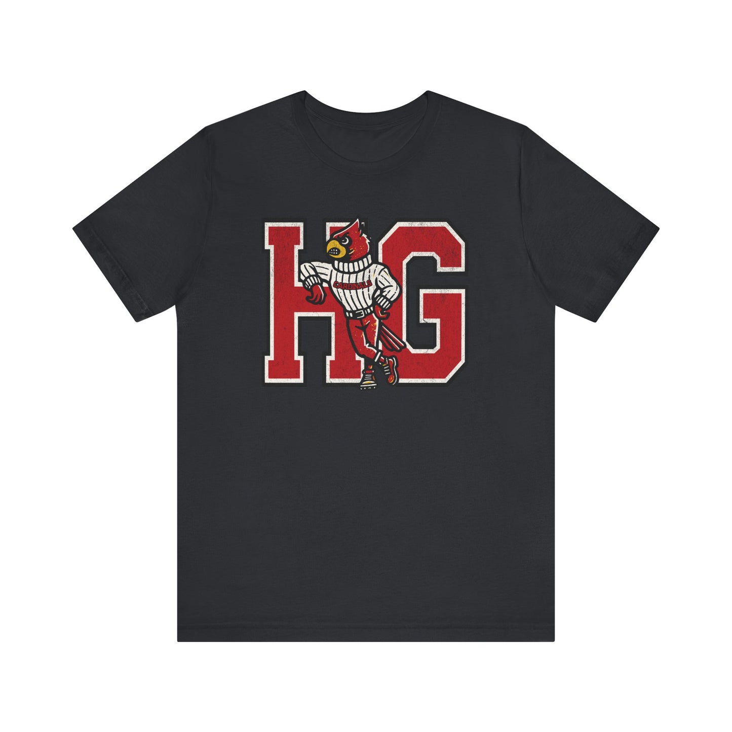 Vintage Cardinal HG - Bella + Canvas Short Sleeve Tee