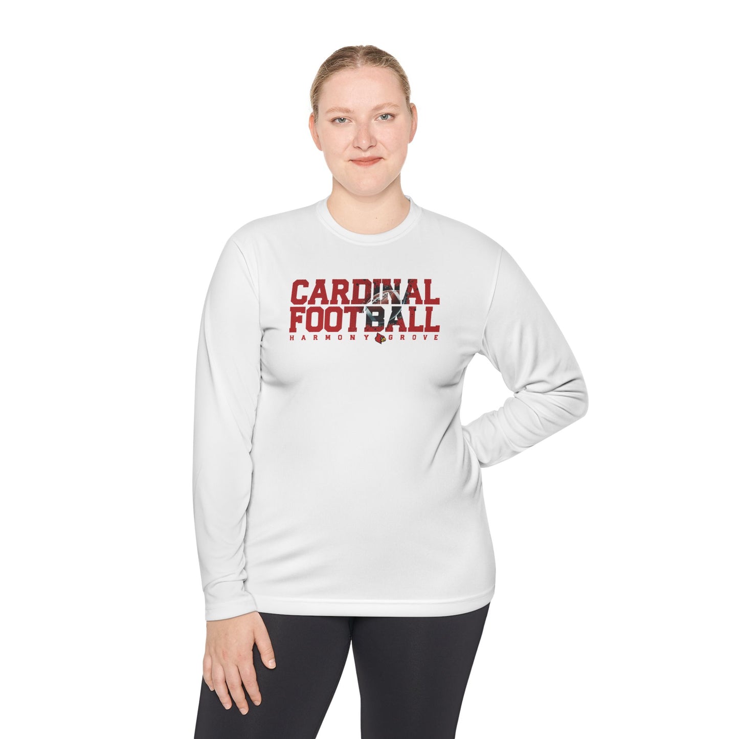 Cardinal Football HG - Dryfit Long Sleeve Tee