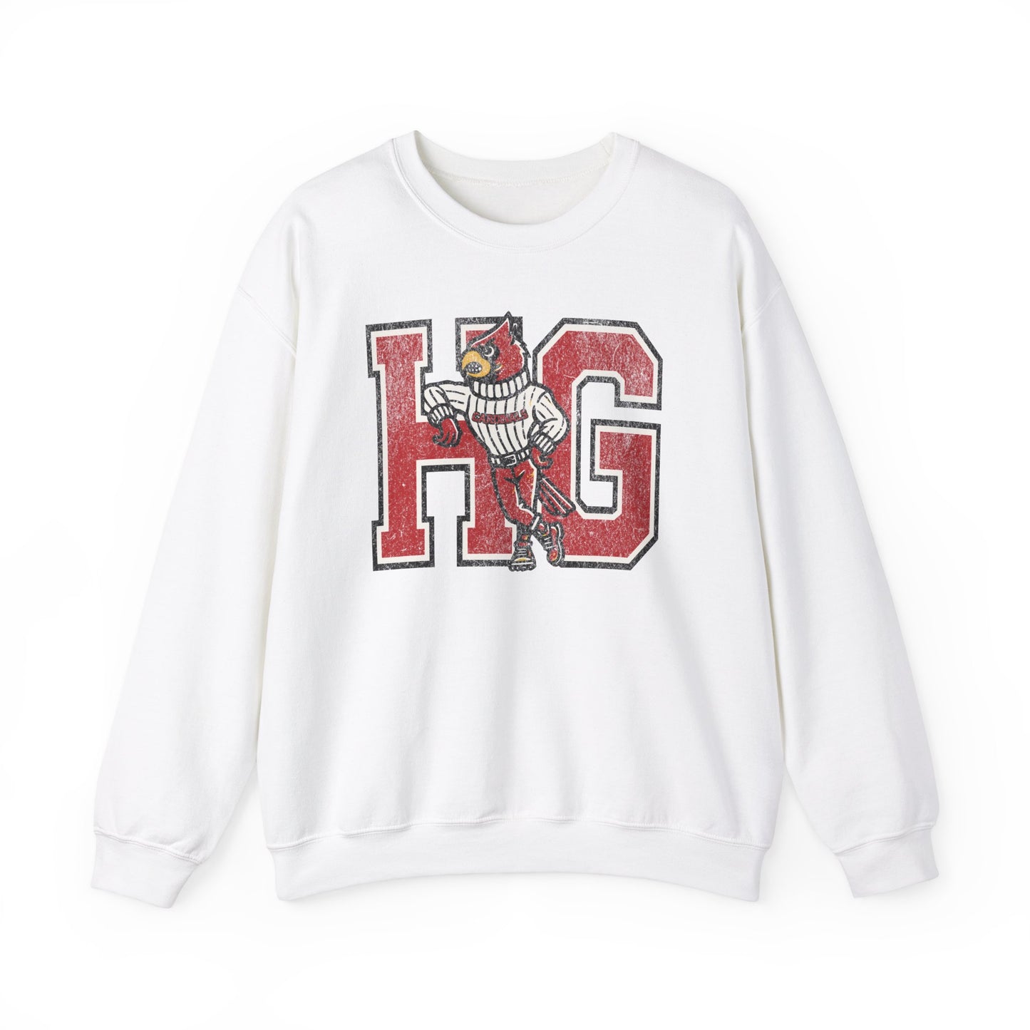 Vintage Cardinal HG - Unisex Heavy Blend™ Crewneck Sweatshirt