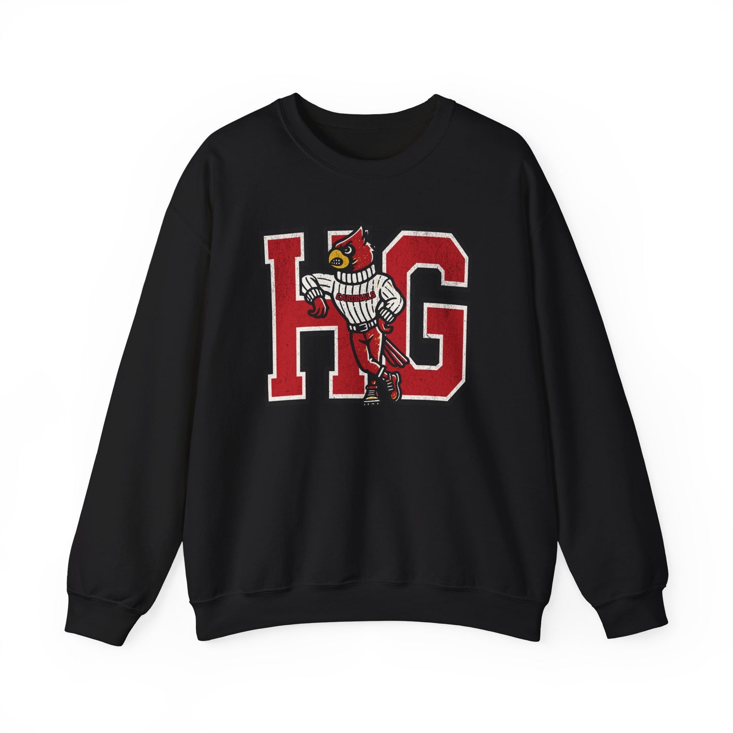 Vintage Cardinal HG - Unisex Heavy Blend™ Crewneck Sweatshirt