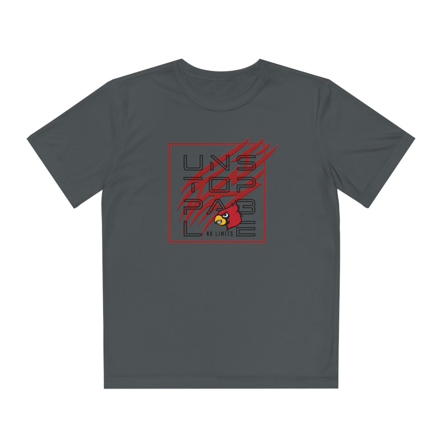 Unstoppable Cardinal - Youth Sport-Tek® Competitor™ Tee